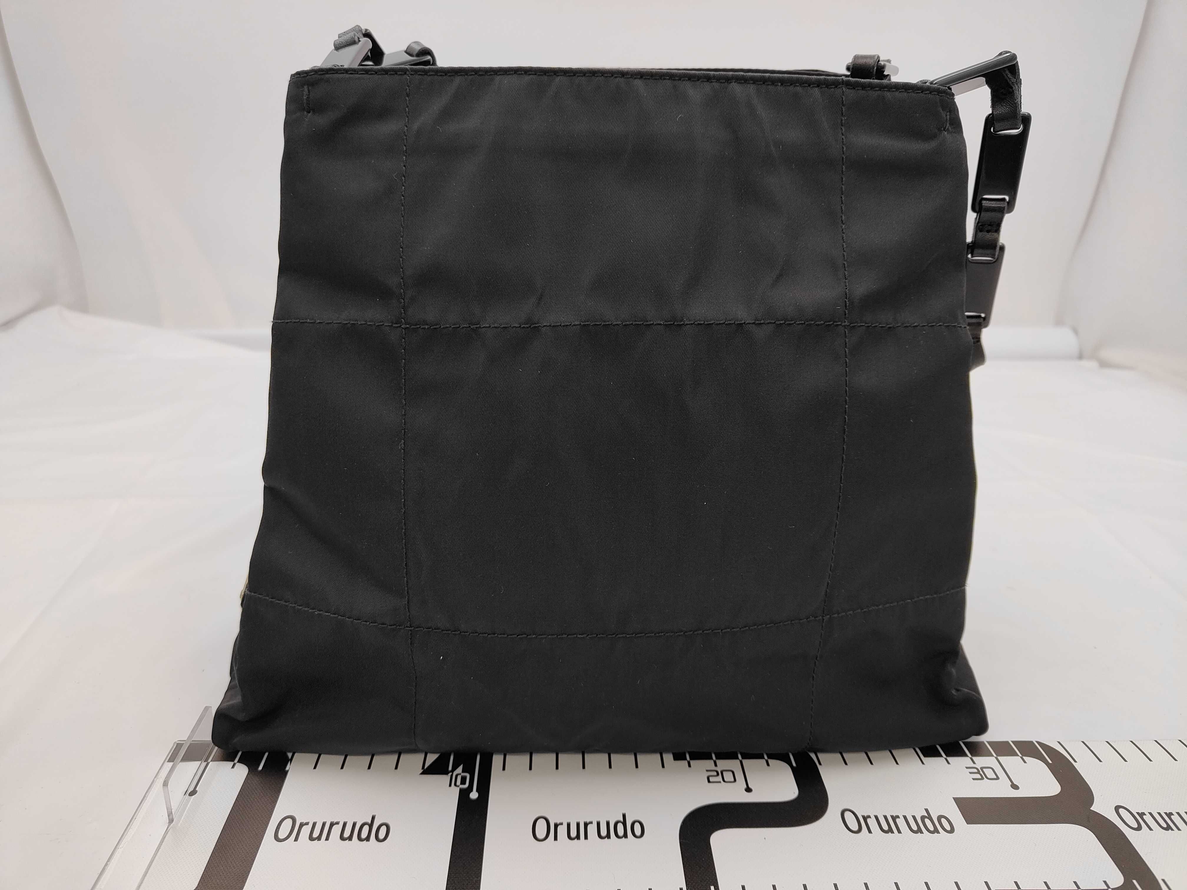 Tessuto Nylon Handbag with Plastic Chain, with Guarantee Card — view 2