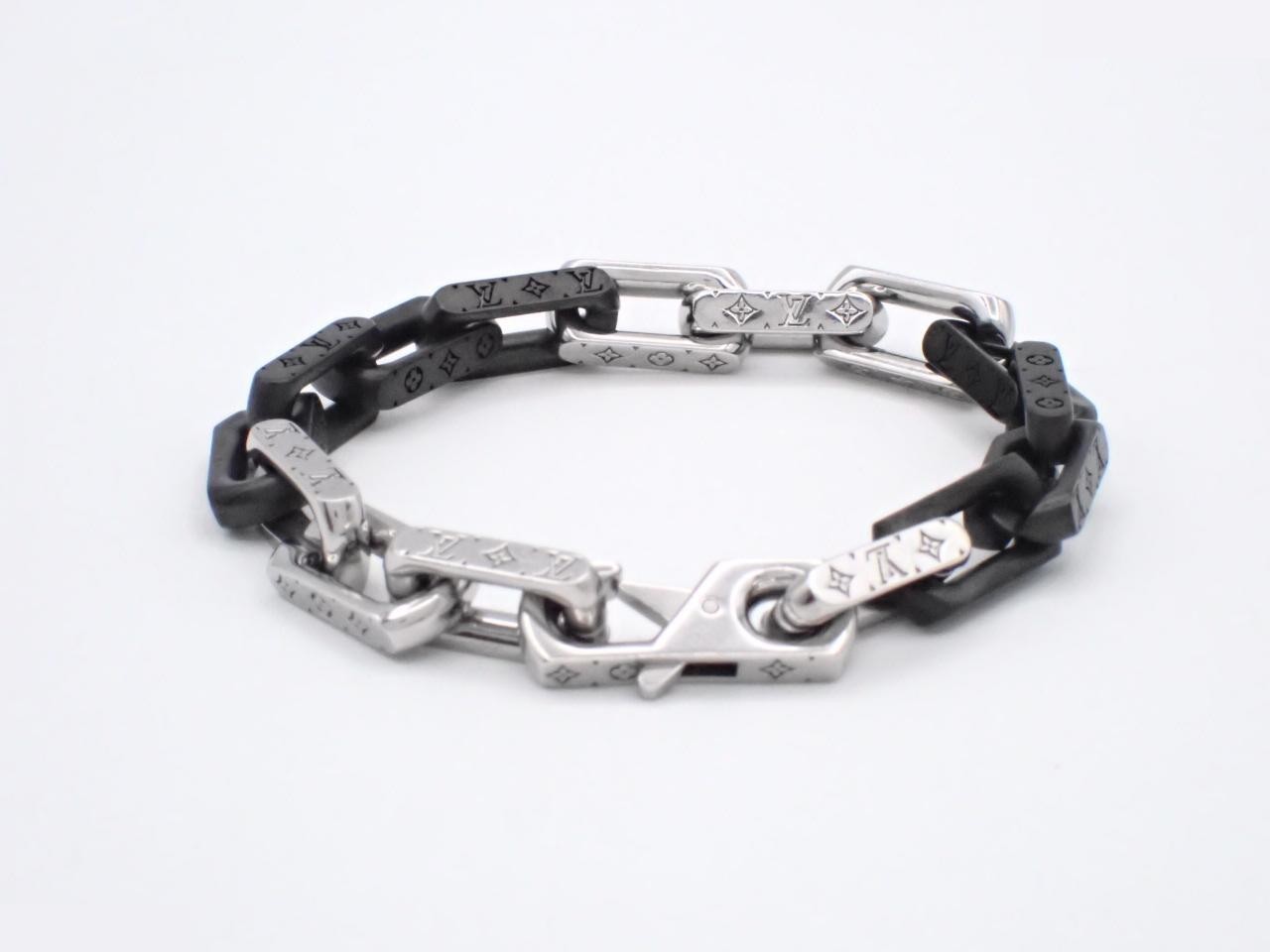 Monogram Chain Bracelet, Wrist Circumference approx. 20cm — view 2