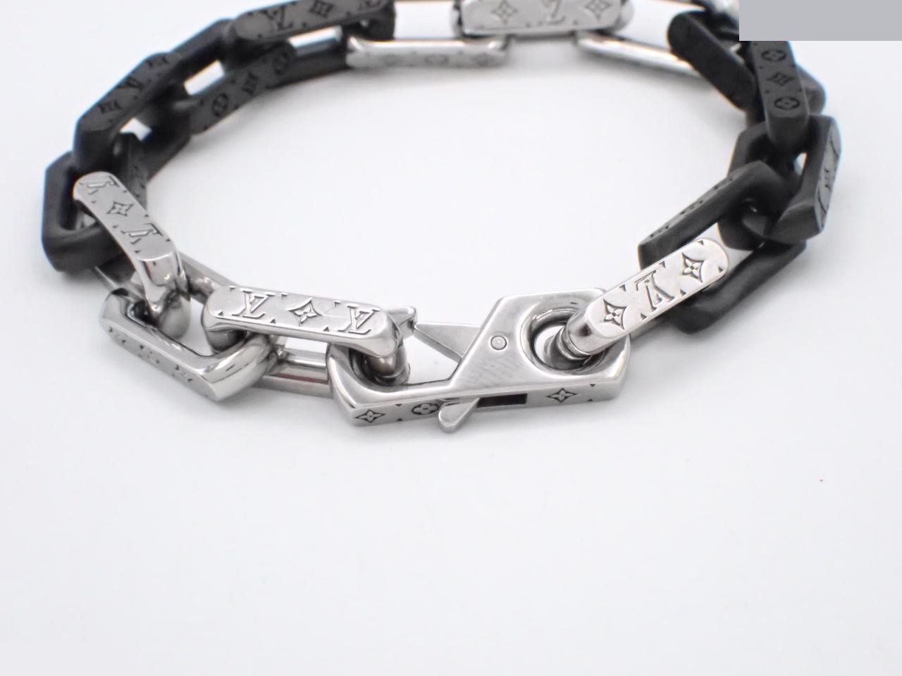 Monogram Chain Bracelet, Wrist Circumference approx. 20cm — view 3