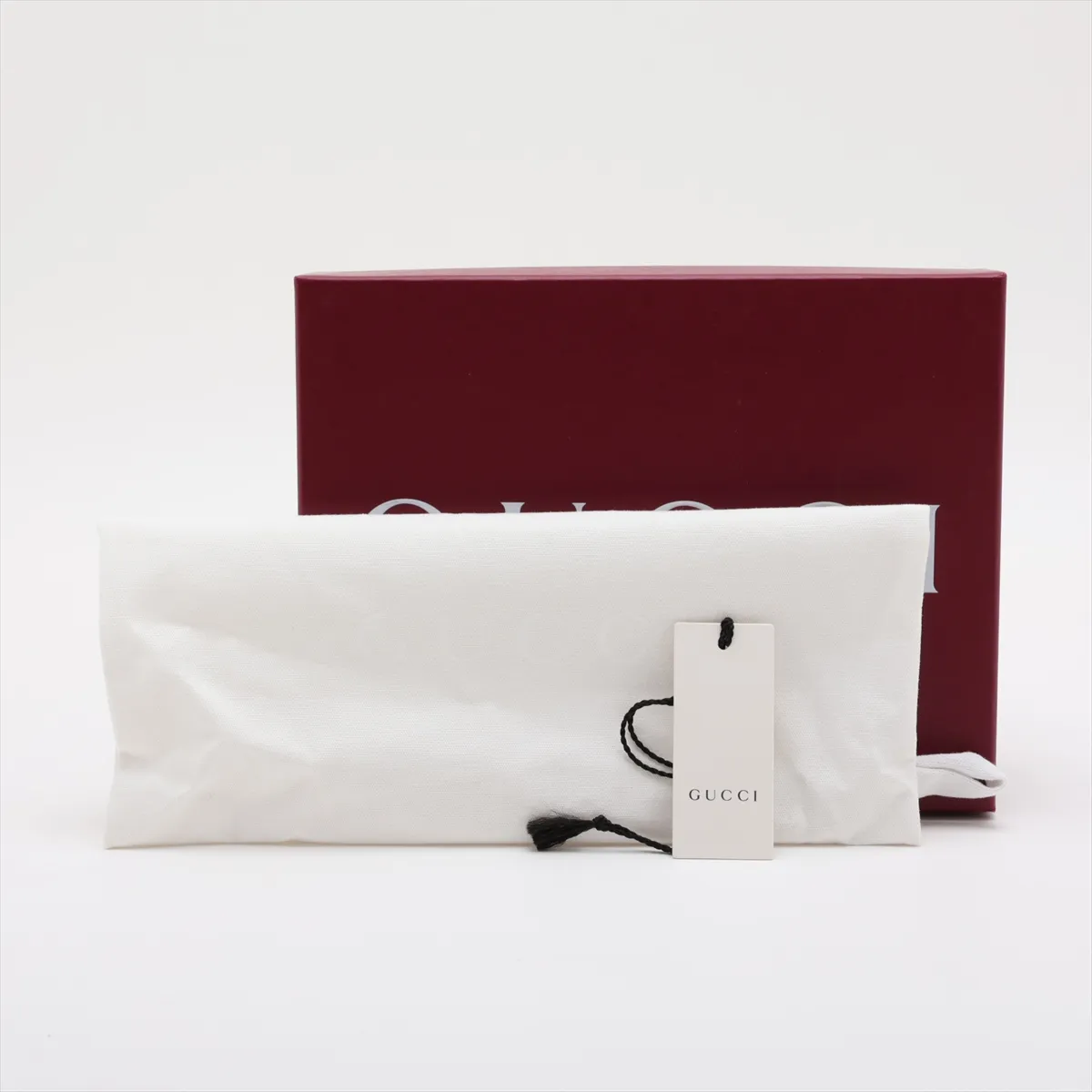 GG Marmont Leather Chain Shoulder Bag, Silver, 476433 — view 8
