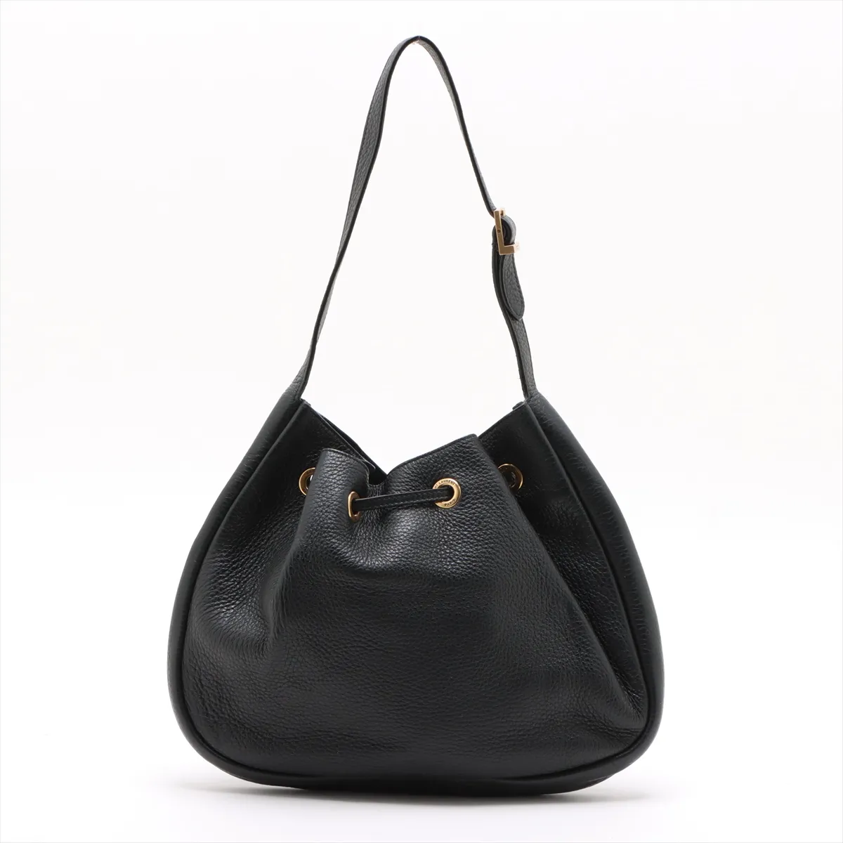 Leather Shoulder Bag Black 796626 — view 2
