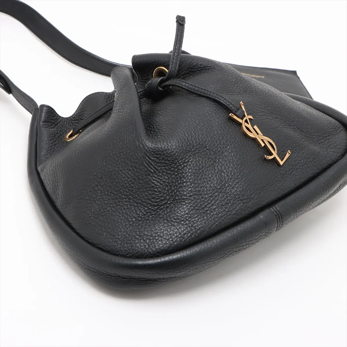 Leather Shoulder Bag Black 796626 — view 4