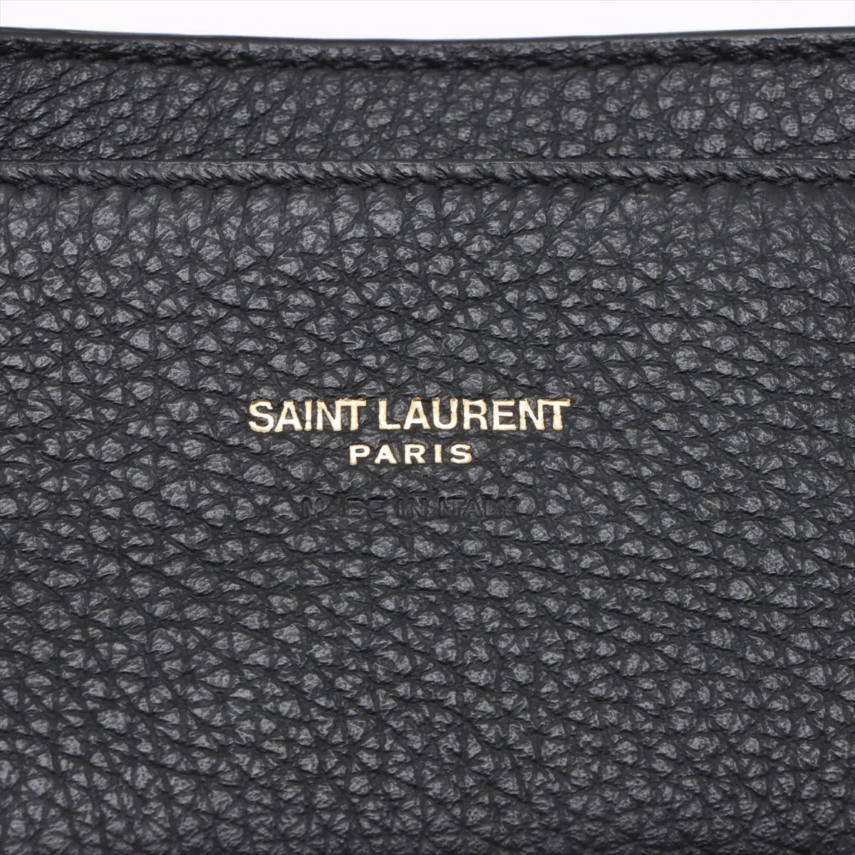 Leather Shoulder Bag Black 796626 — view 8