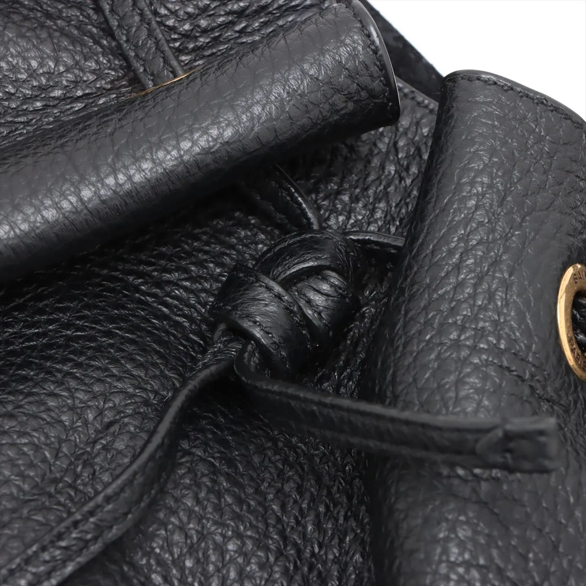 Leather Shoulder Bag Black 796626 — view 9