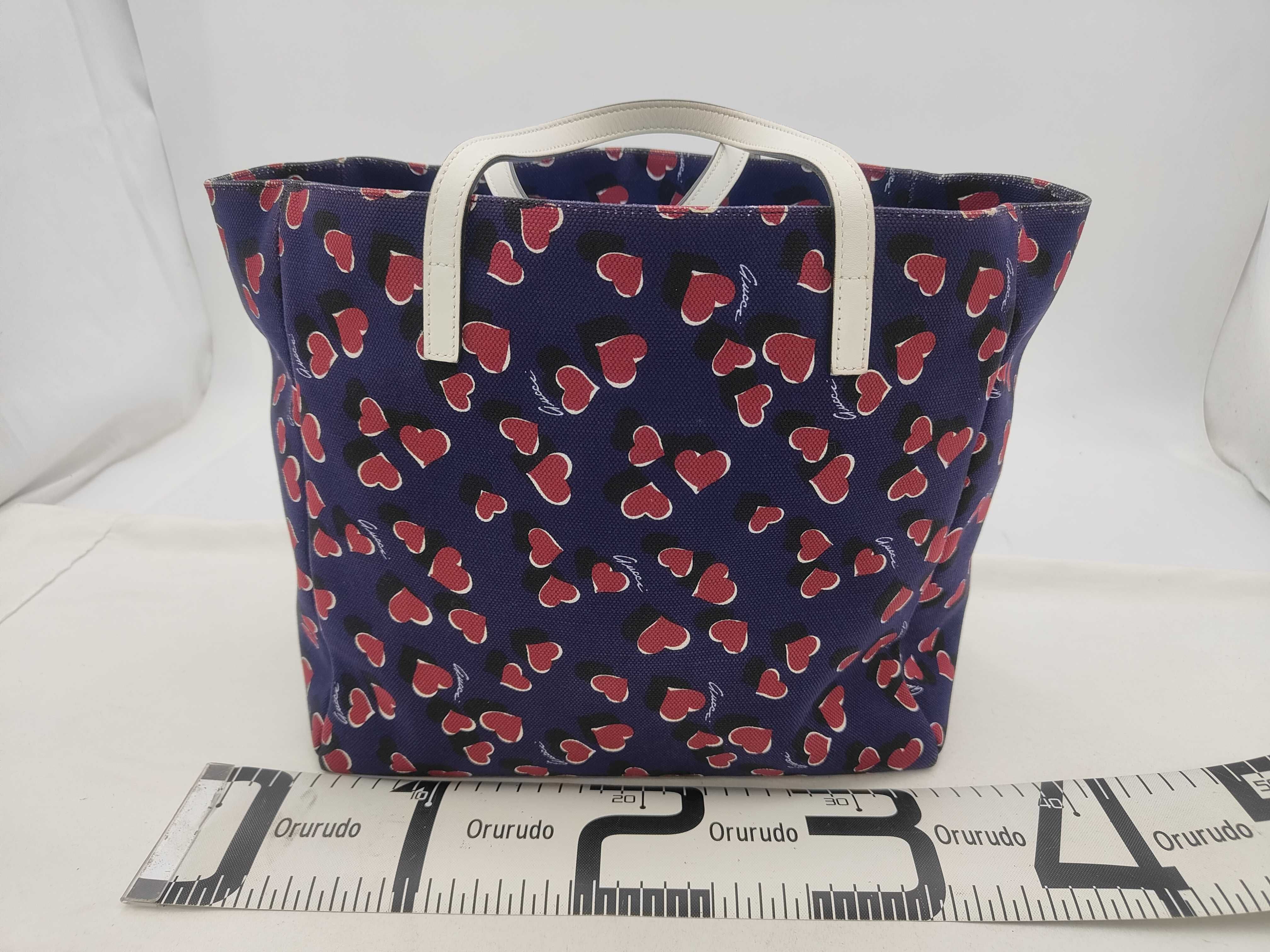 canvas tote bag, navy tote bag — view 2