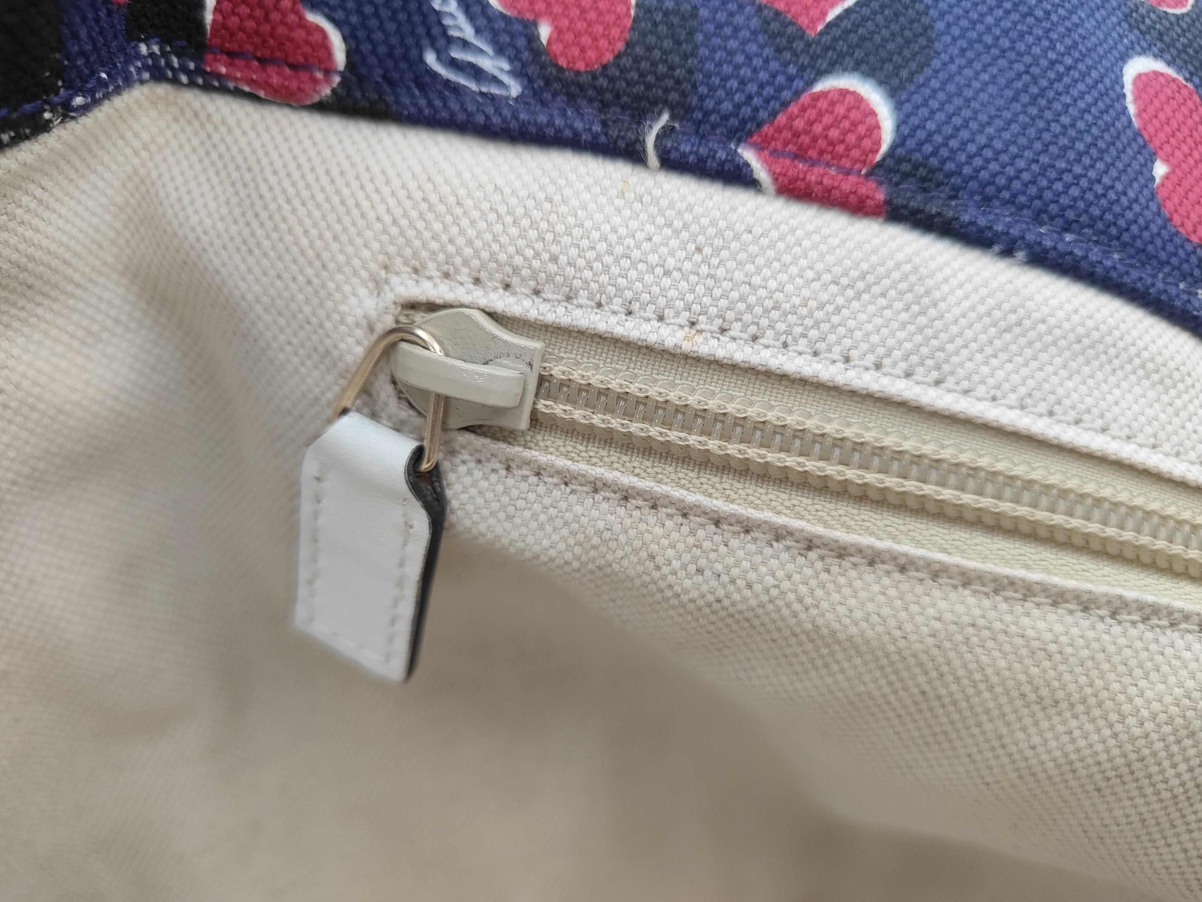 canvas tote bag, navy tote bag — view 13