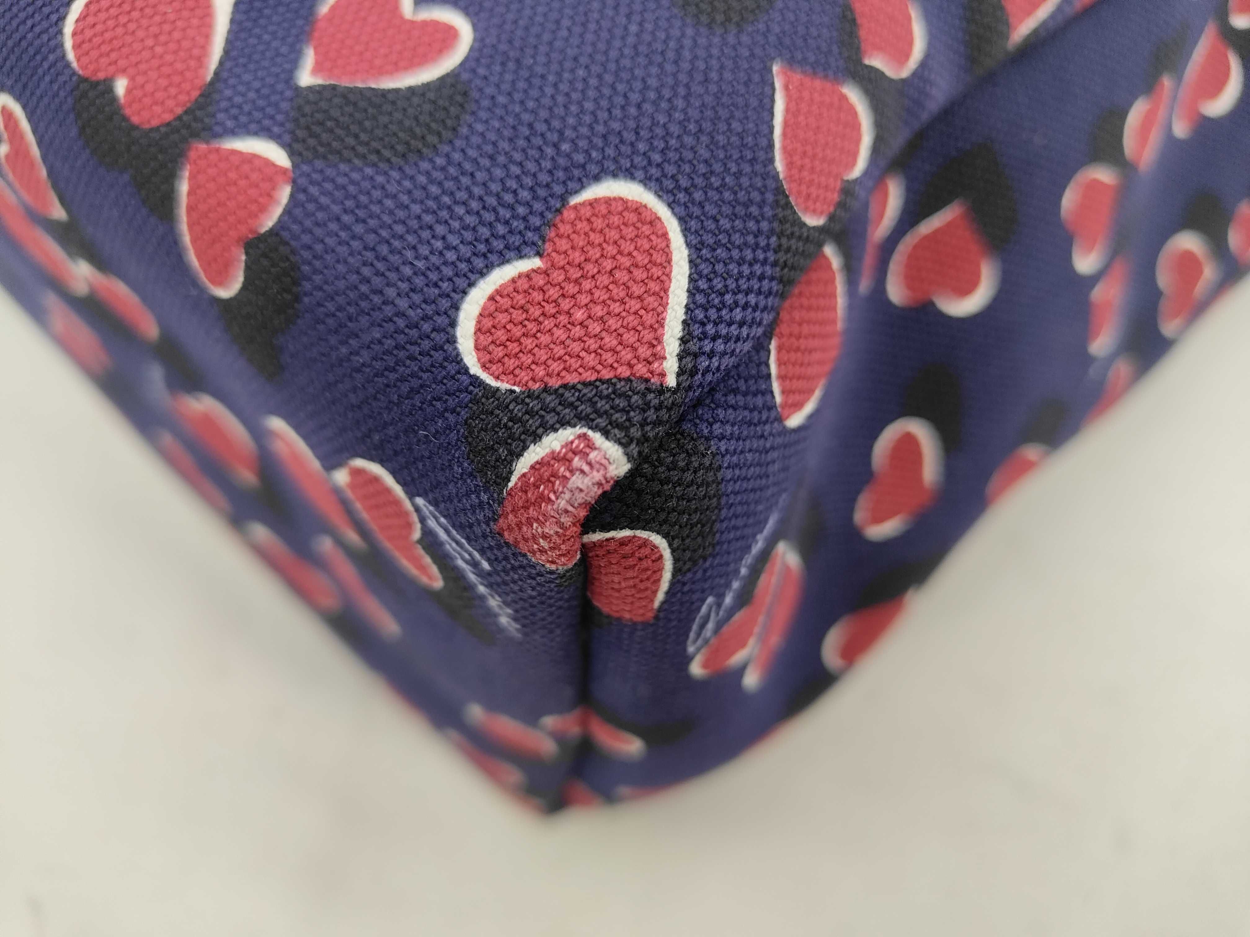 canvas tote bag, navy tote bag — view 6