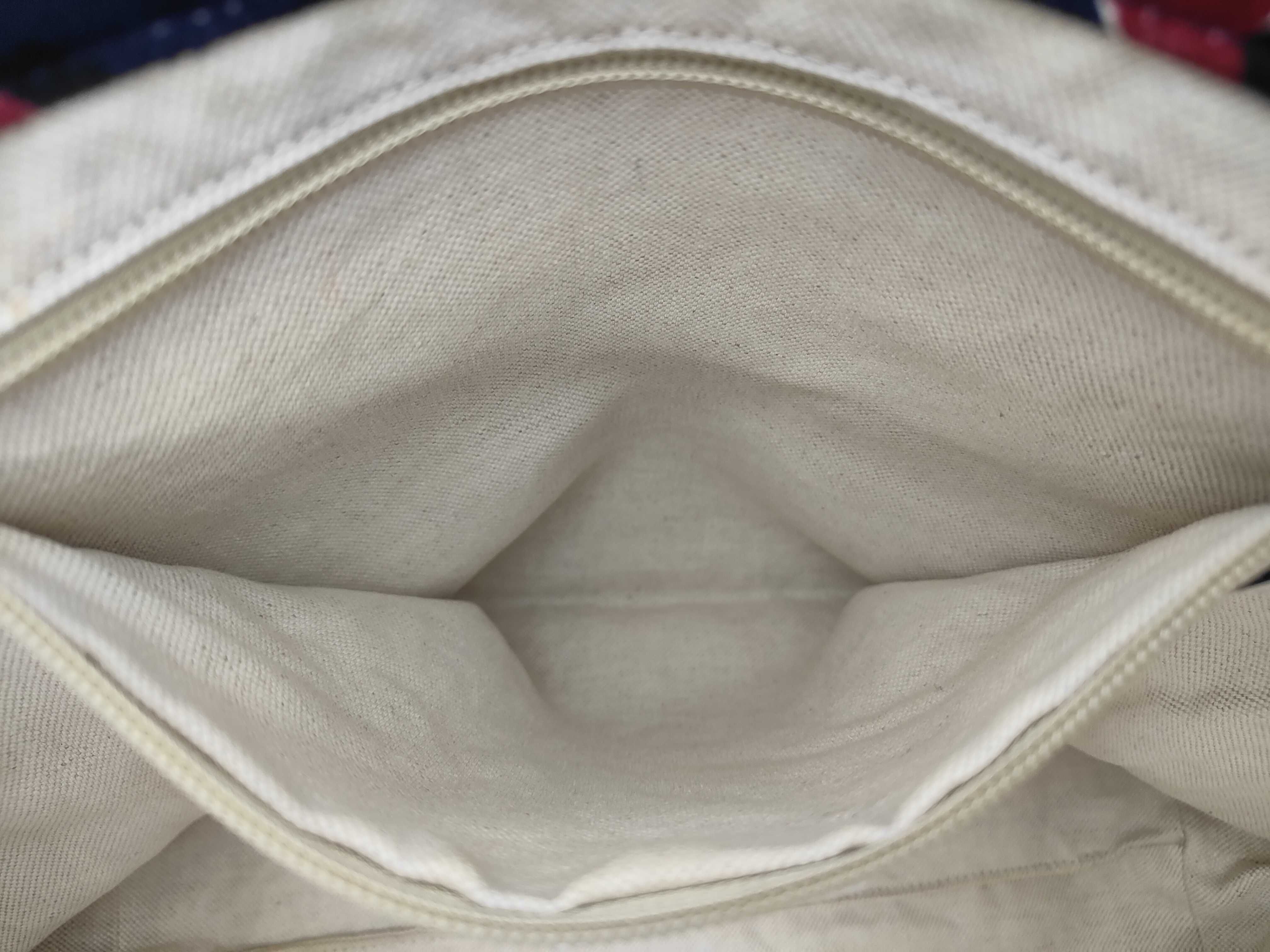 canvas tote bag, navy tote bag — view 9