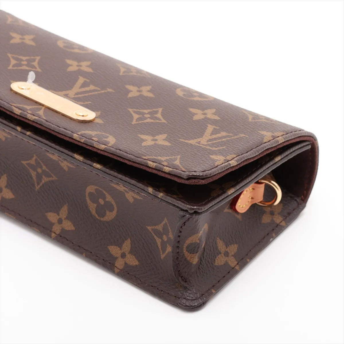 Monogram Wallet on Chain Lily M82509 Brown (RFID detected) — view 3