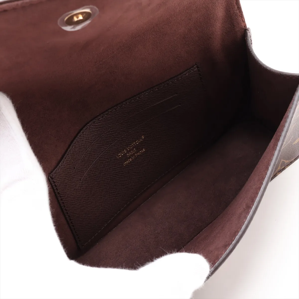 Monogram Wallet on Chain Lily M82509 Brown (RFID detected) — view 6
