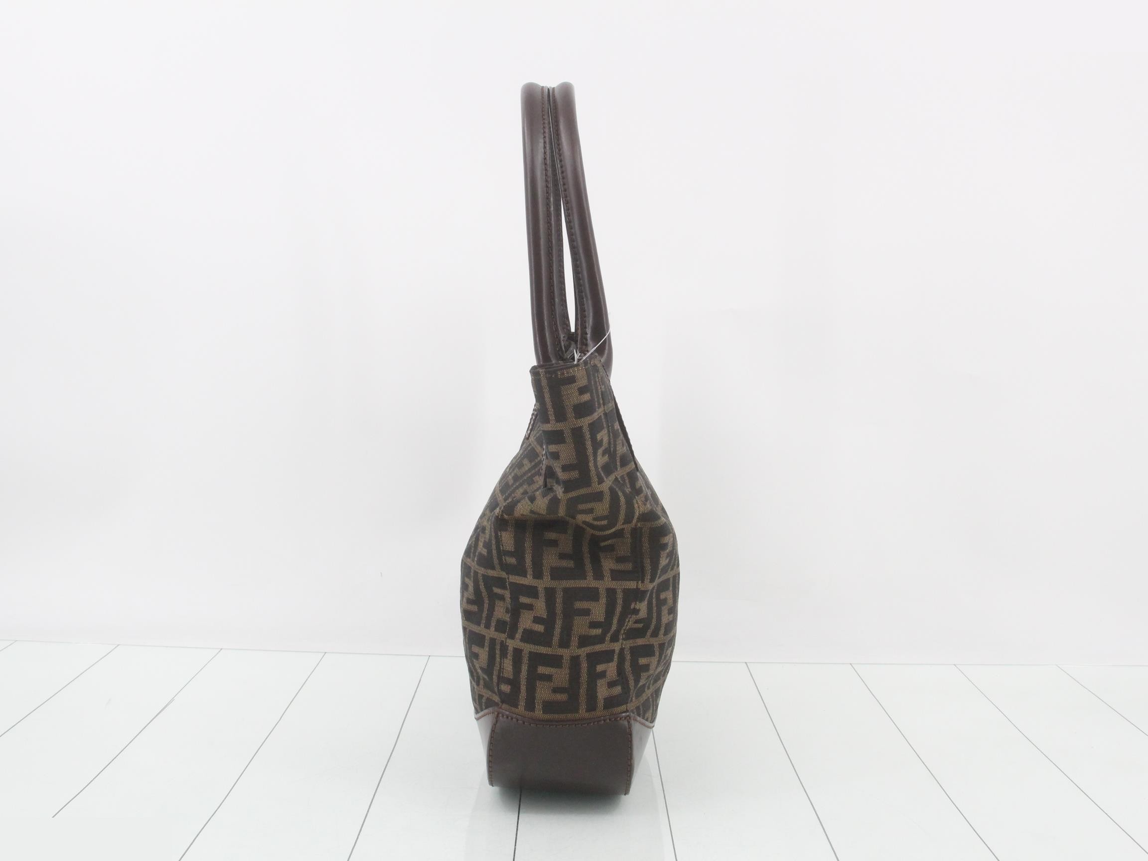Zucca tote bag, brown — view 3