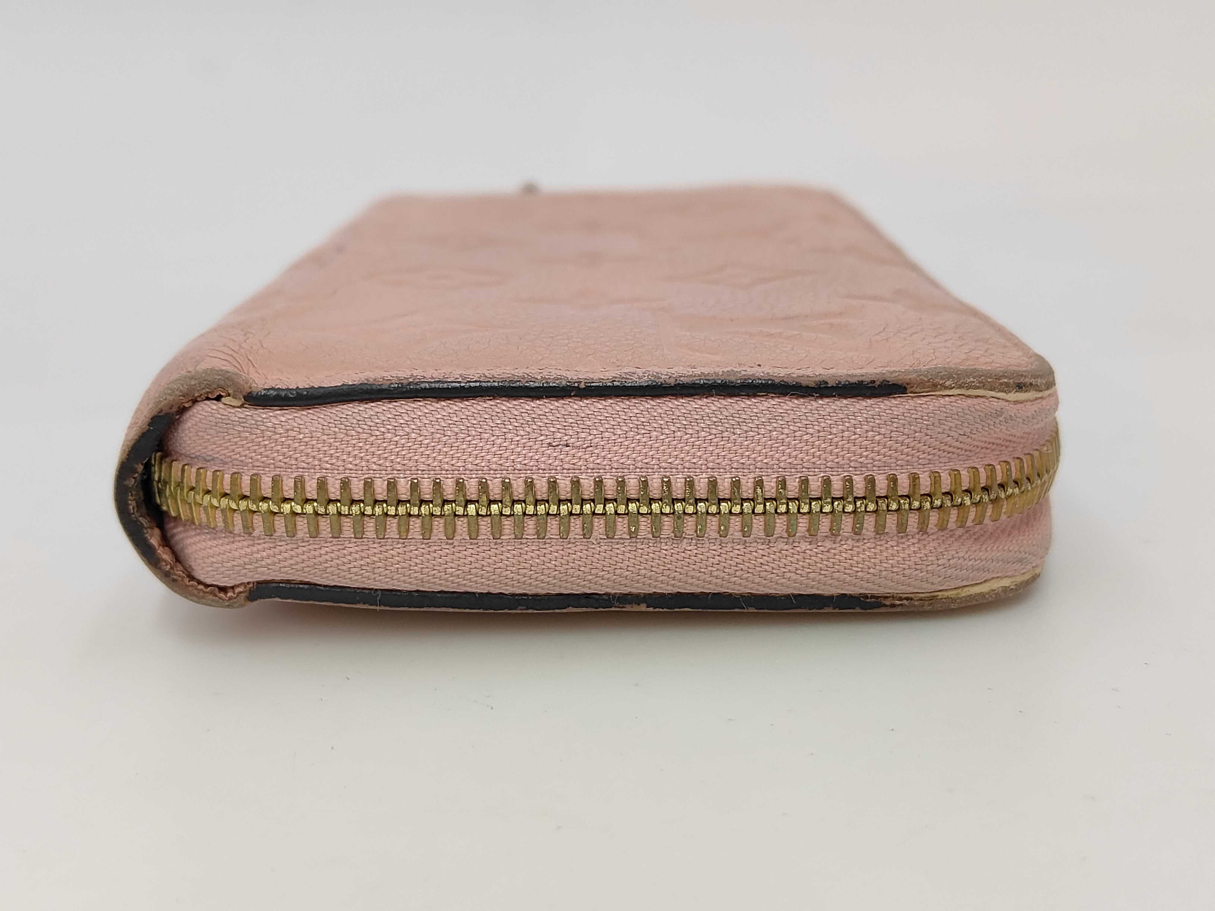 Zippy Wallet Monogram Empreinte Rose Poudre Wallet — view 4