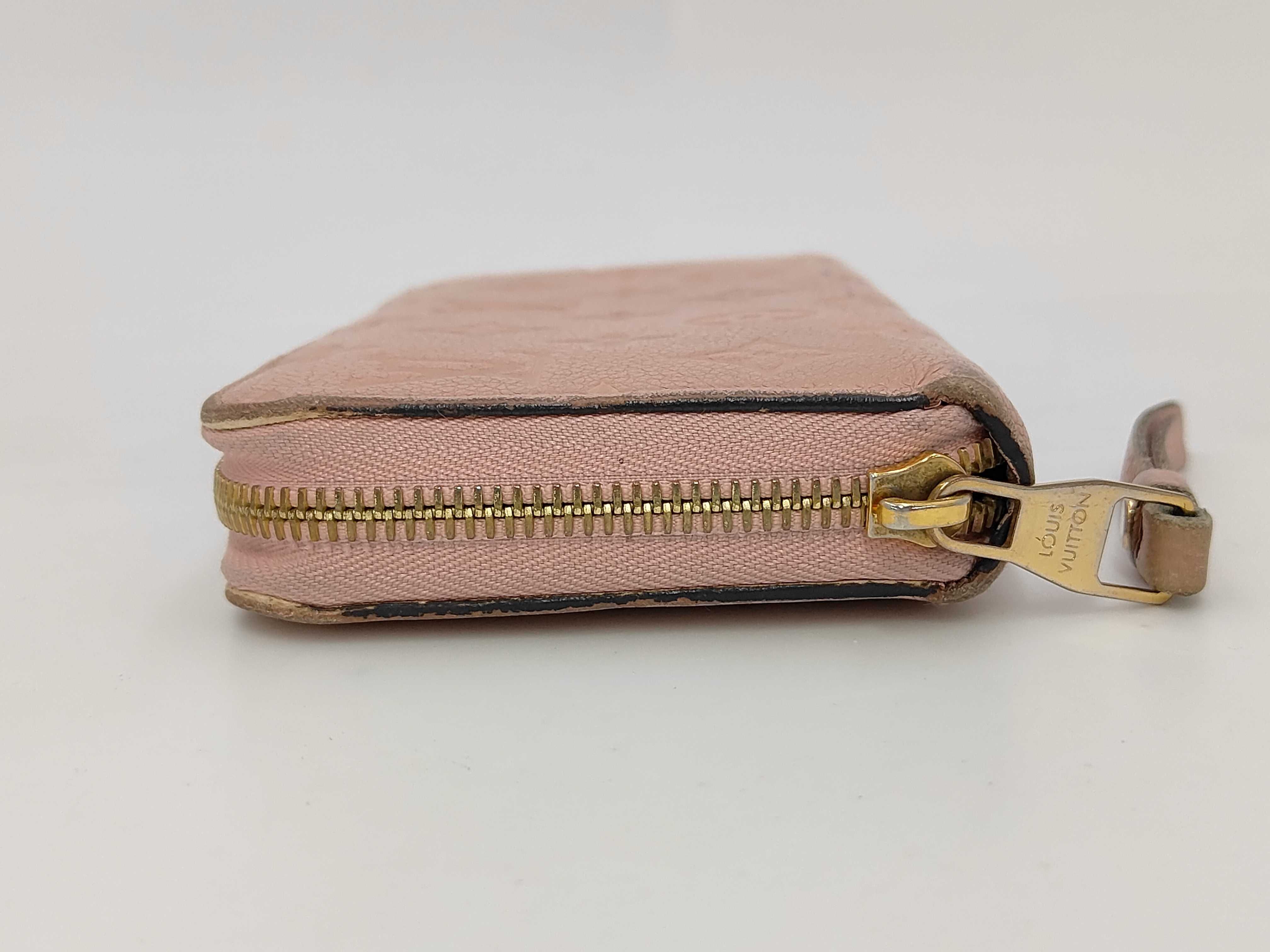 Zippy Wallet Monogram Empreinte Rose Poudre Wallet — view 6