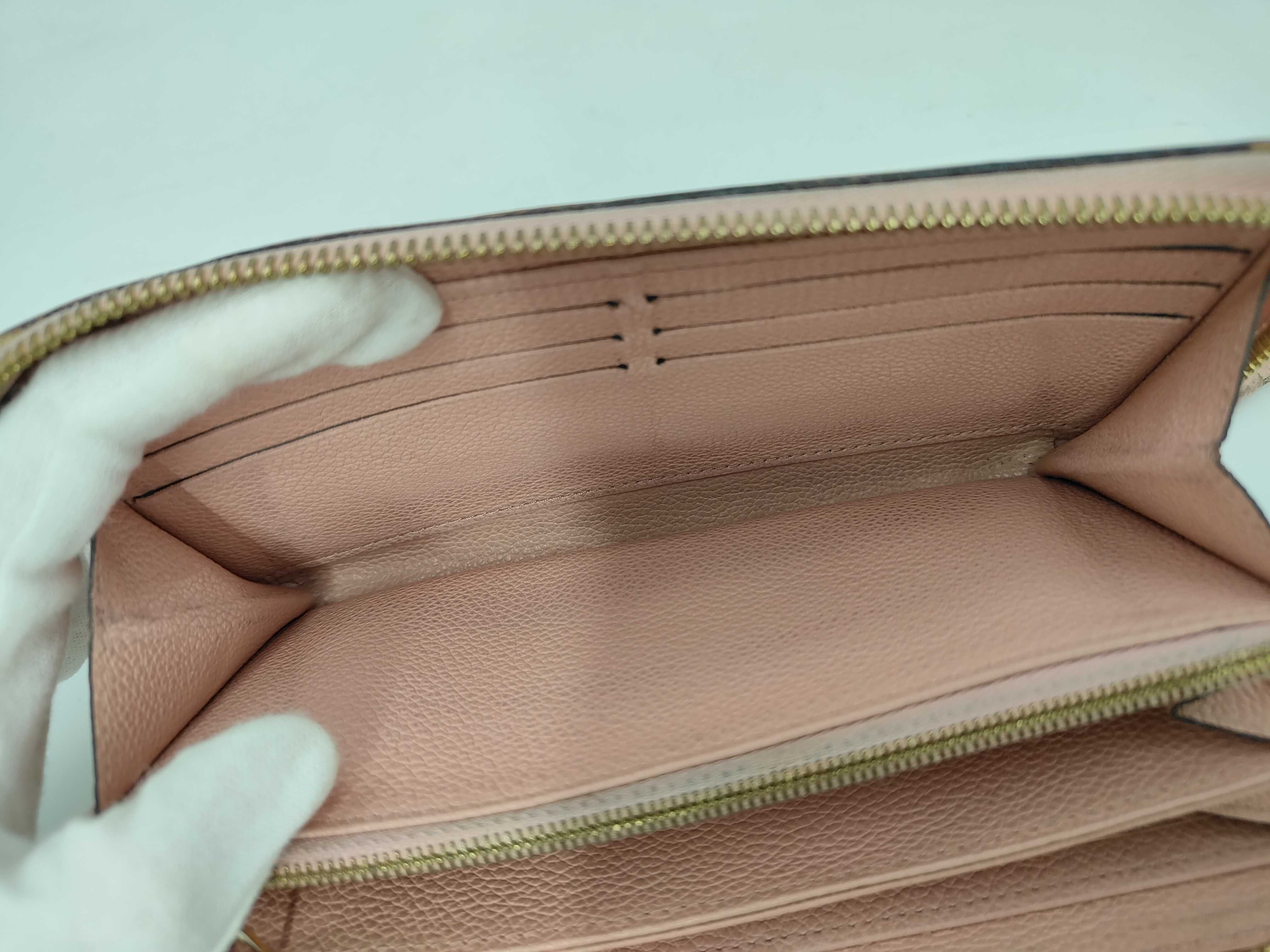 Zippy Wallet Monogram Empreinte Rose Poudre Wallet — view 10