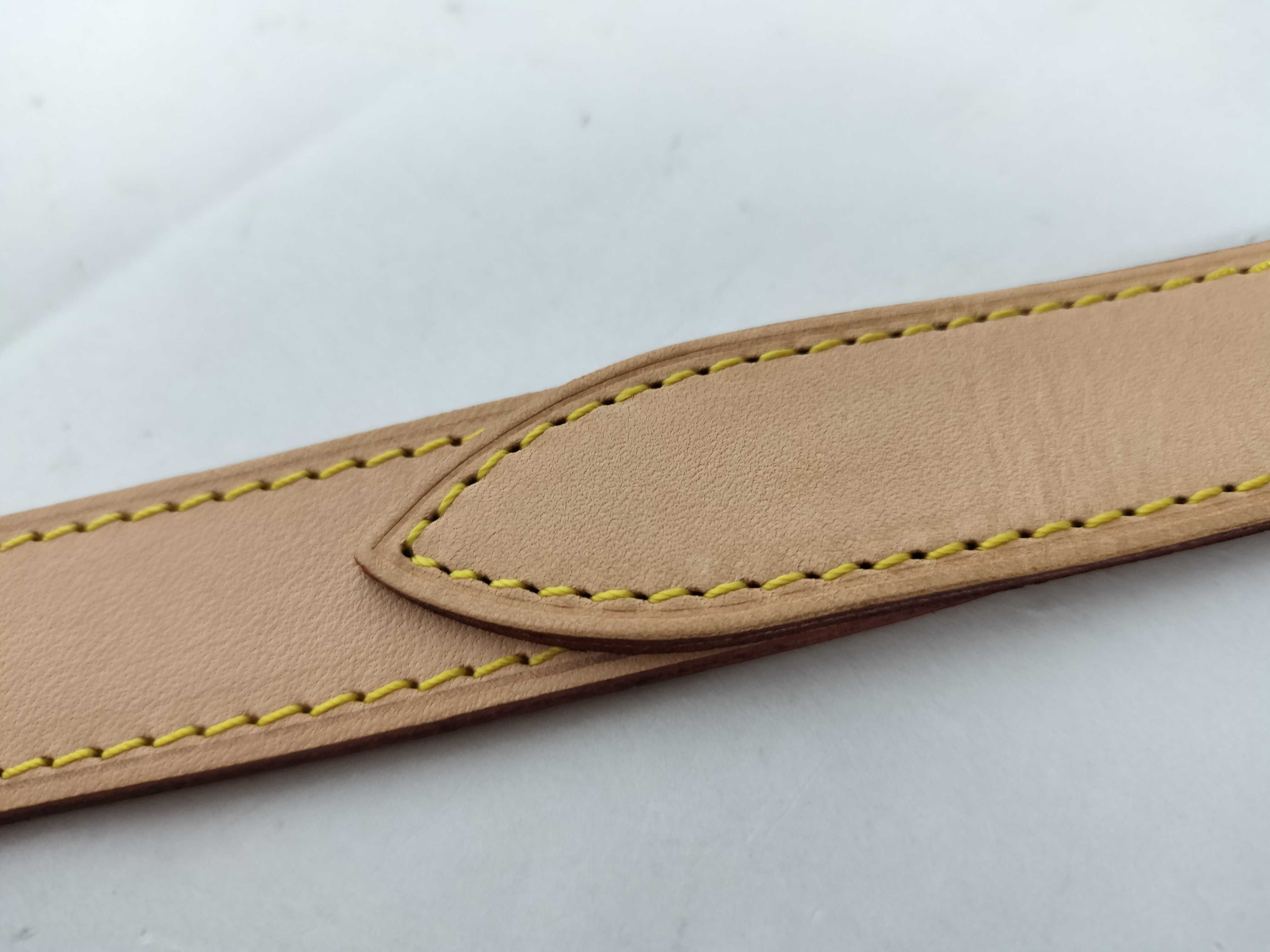 Natural Leather Shoulder Strap — view 5