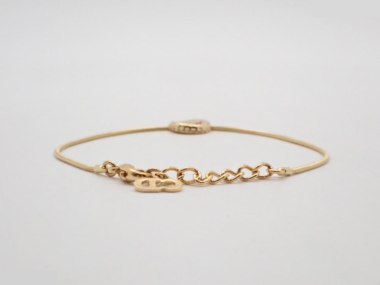 Other items in the line: Precious metal bracelets and bangles (metal), wrist circumference approximately 18.5 cm. — view 2
