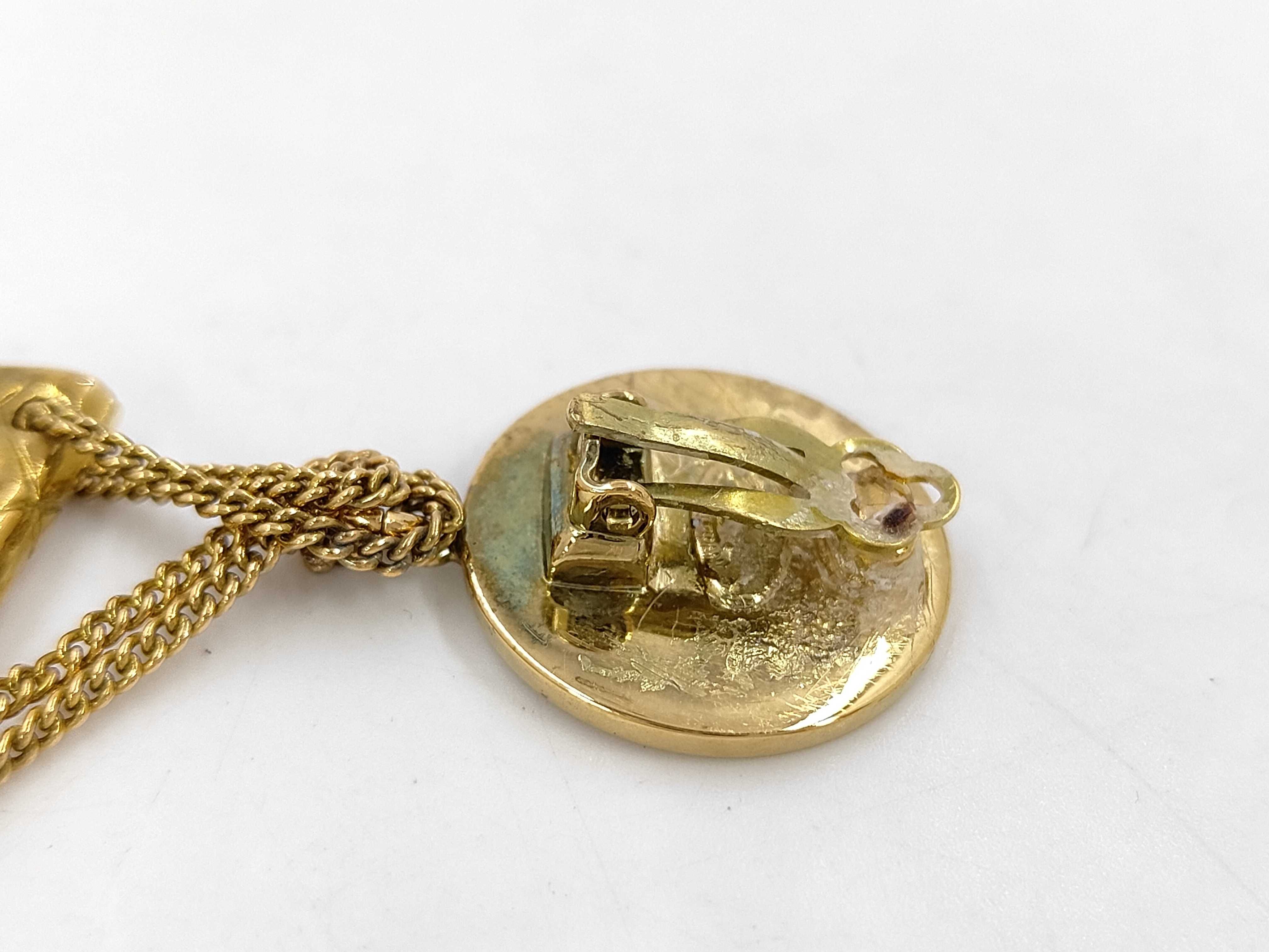 bag motif Coco x Matelassé earring (single earring) — view 3