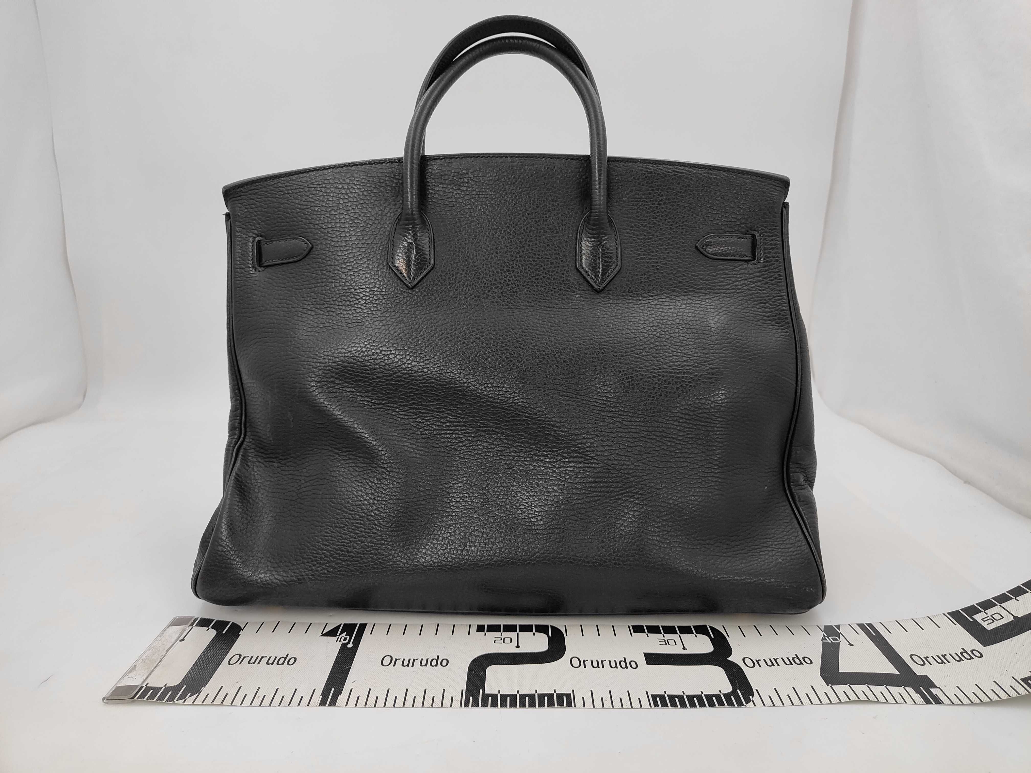 Birkin 40 Togo Black Gold Hardware G Handbag — view 2