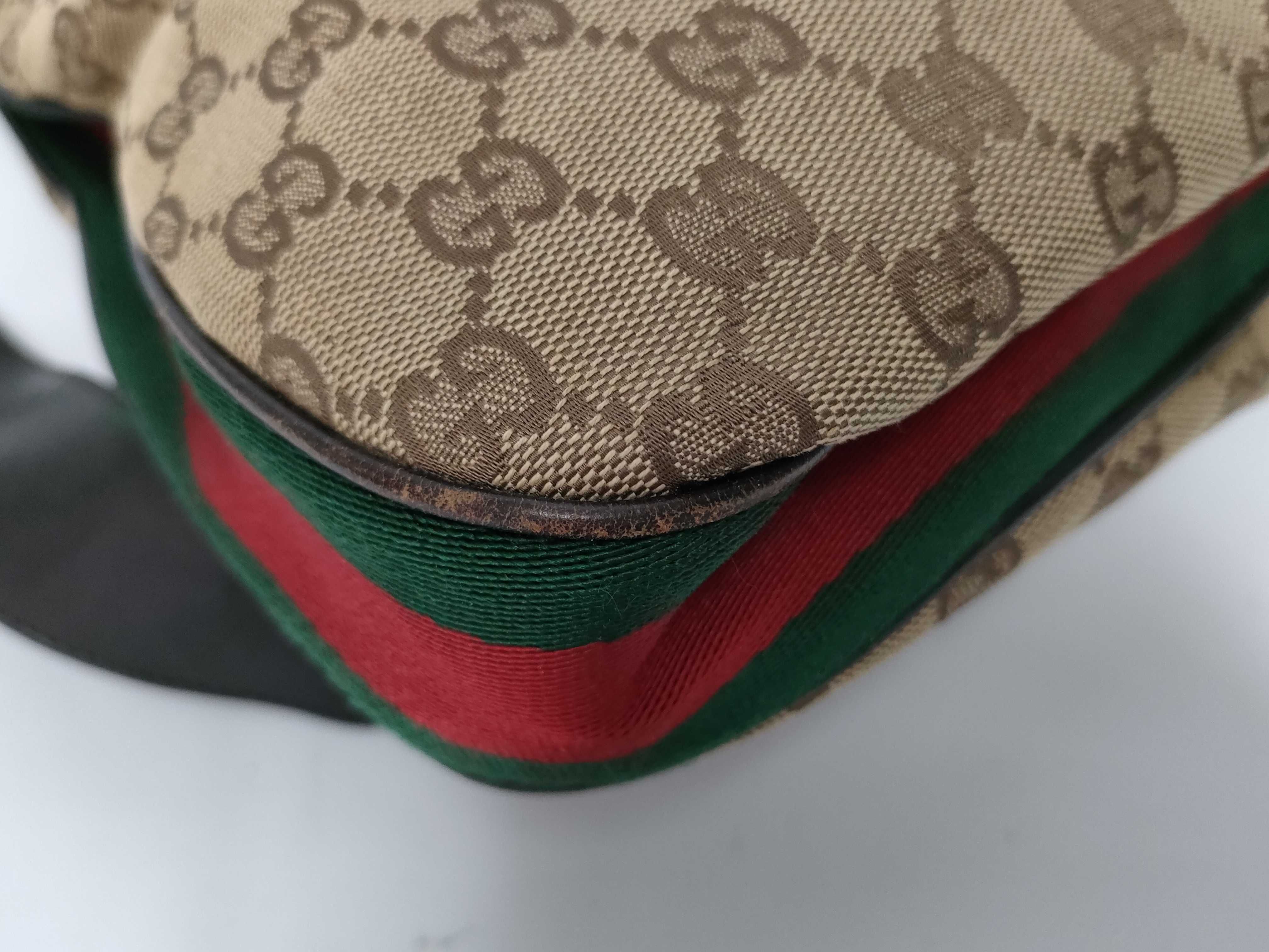 GG Canvas Sherry Web GG Jacquard Shoulder Bag — view 4