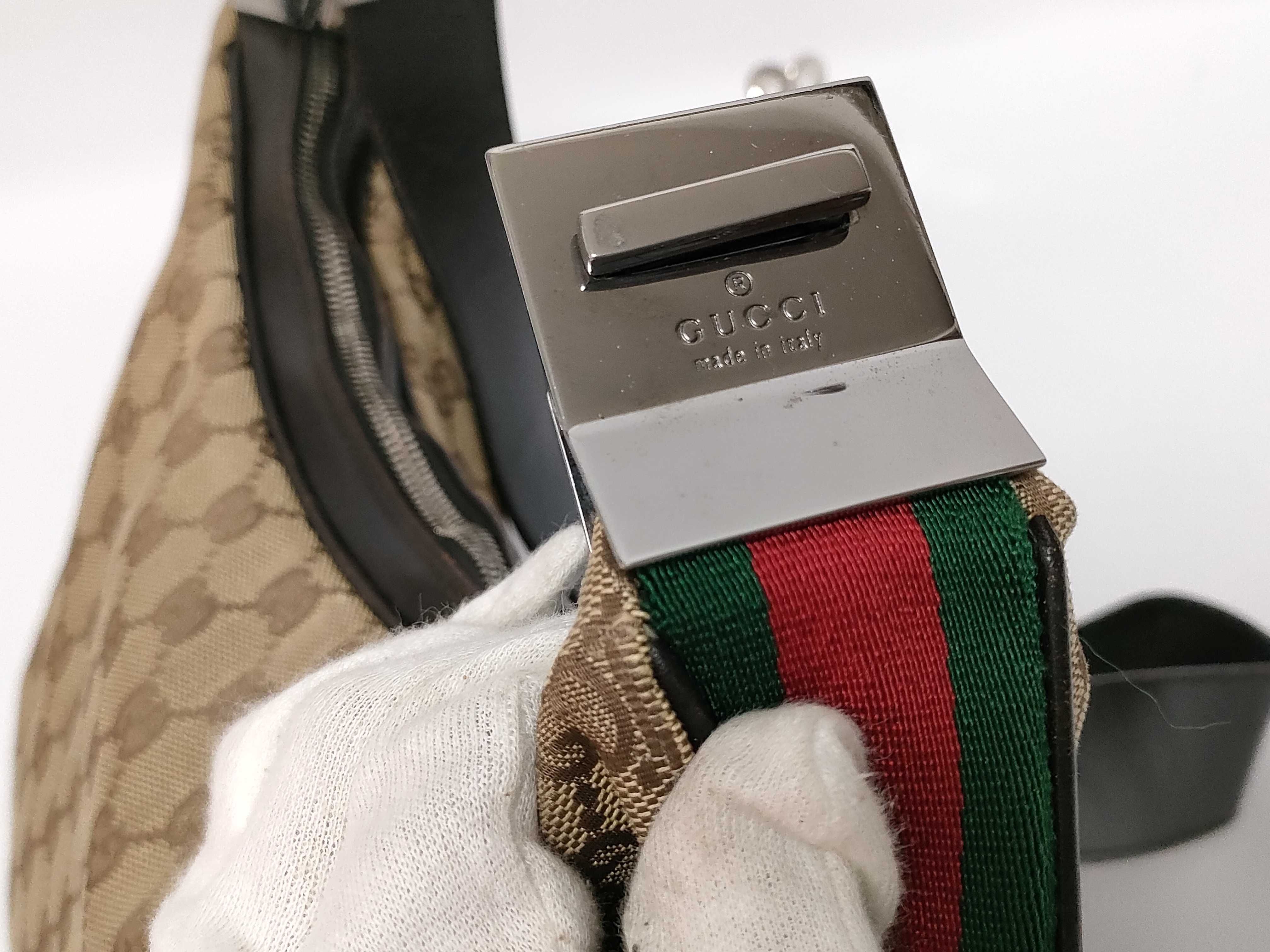GG Canvas Sherry Web GG Jacquard Shoulder Bag — view 7