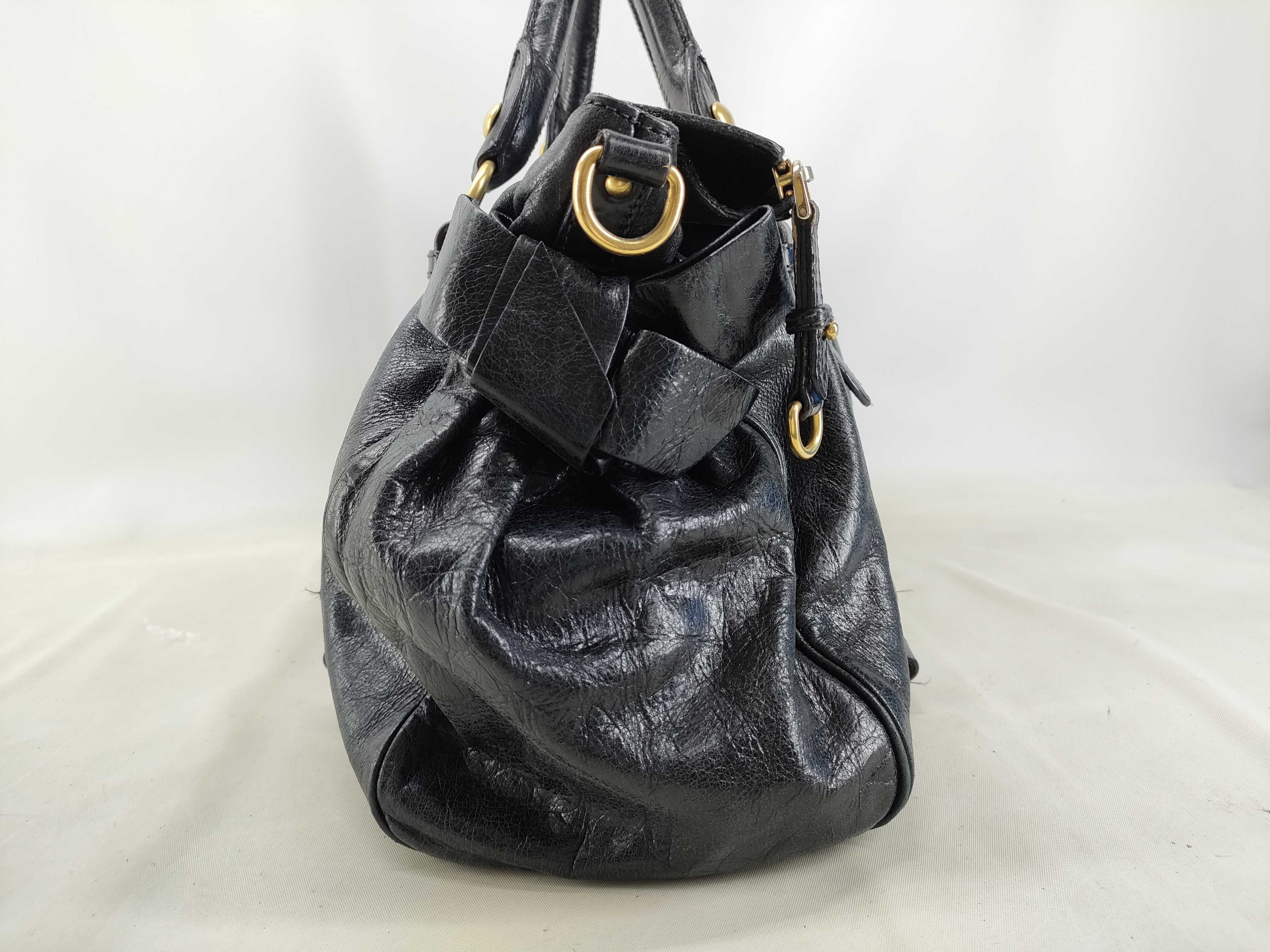 Vitello Luxe/Black Handbag — view 3