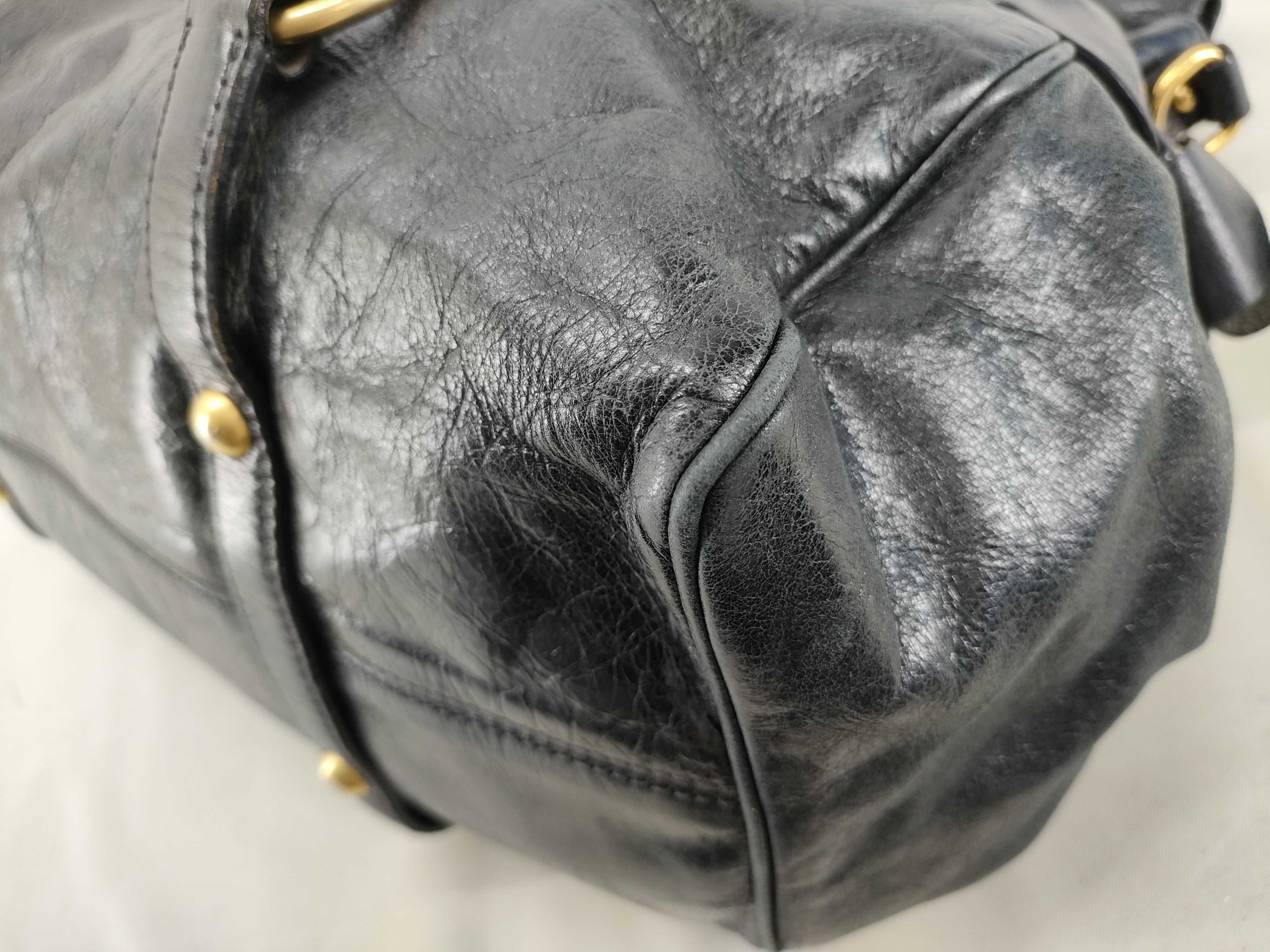 Vitello Luxe/Black Handbag — view 5