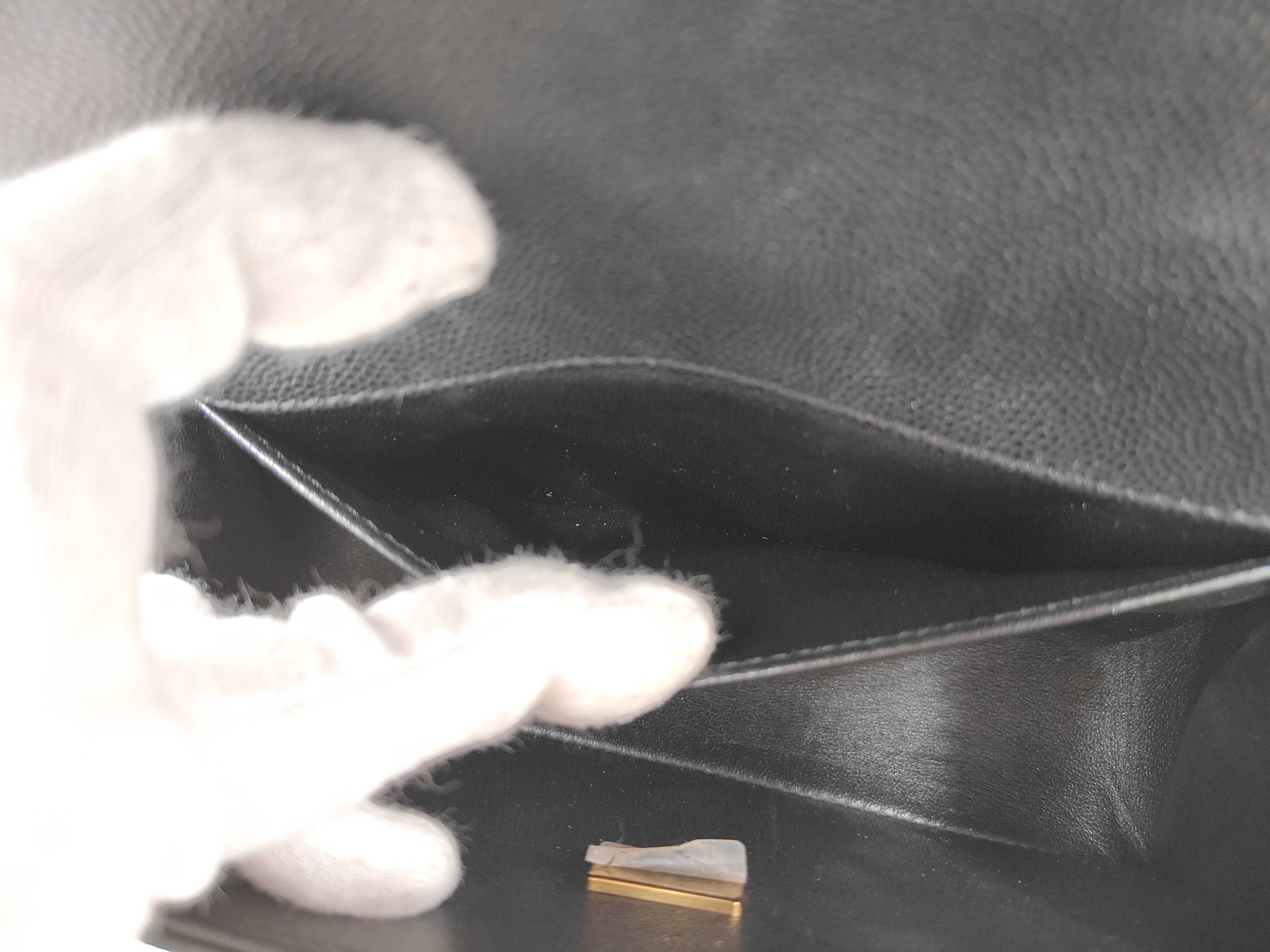 Caviar Skin Black Boy Chanel RFID Shoulder Bag — view 14