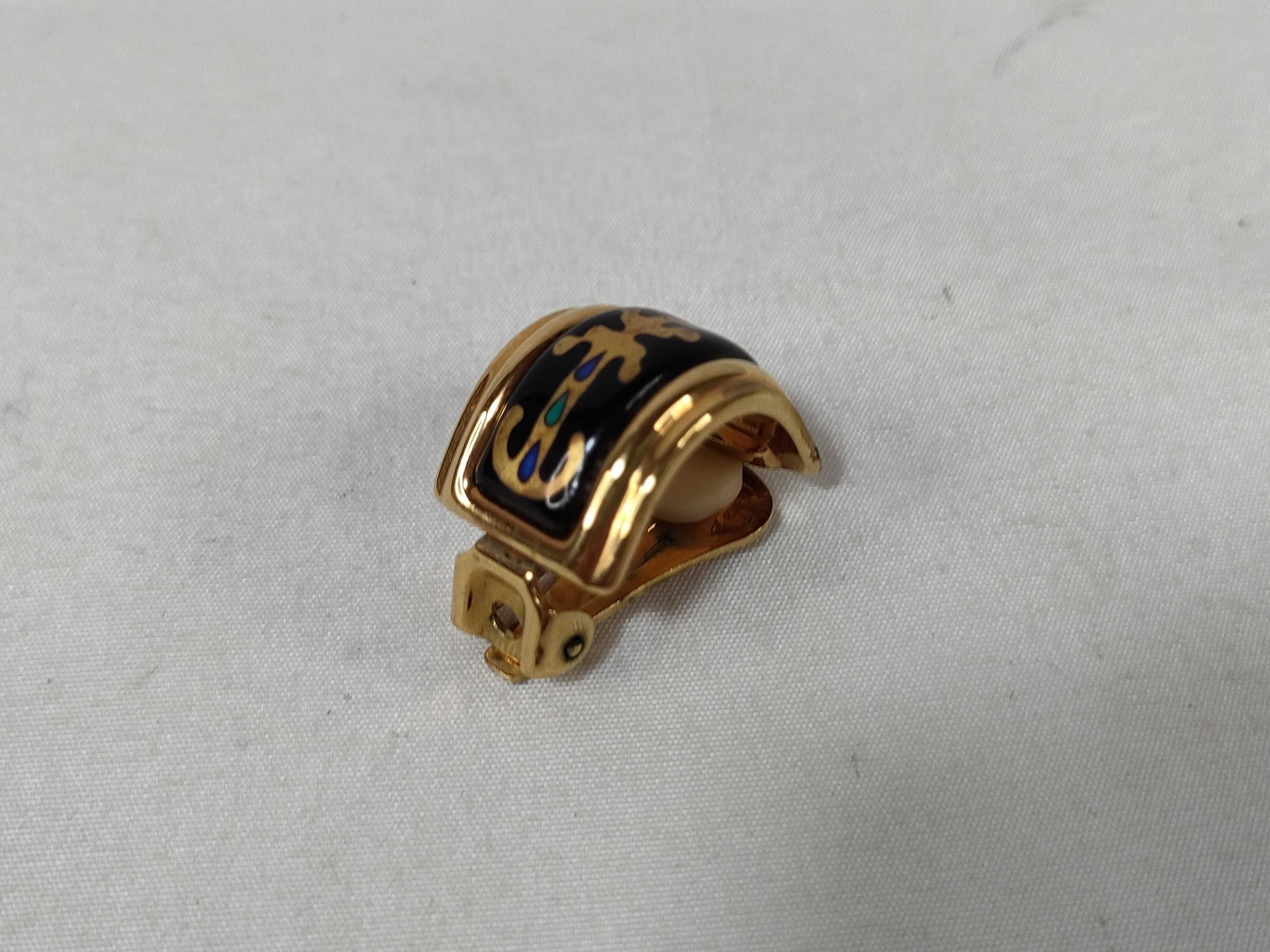 cloisonné enamel earrings — view 9