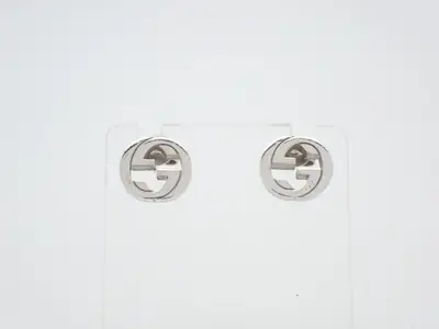 Interlocking Earrings, Ag925/3.4g
