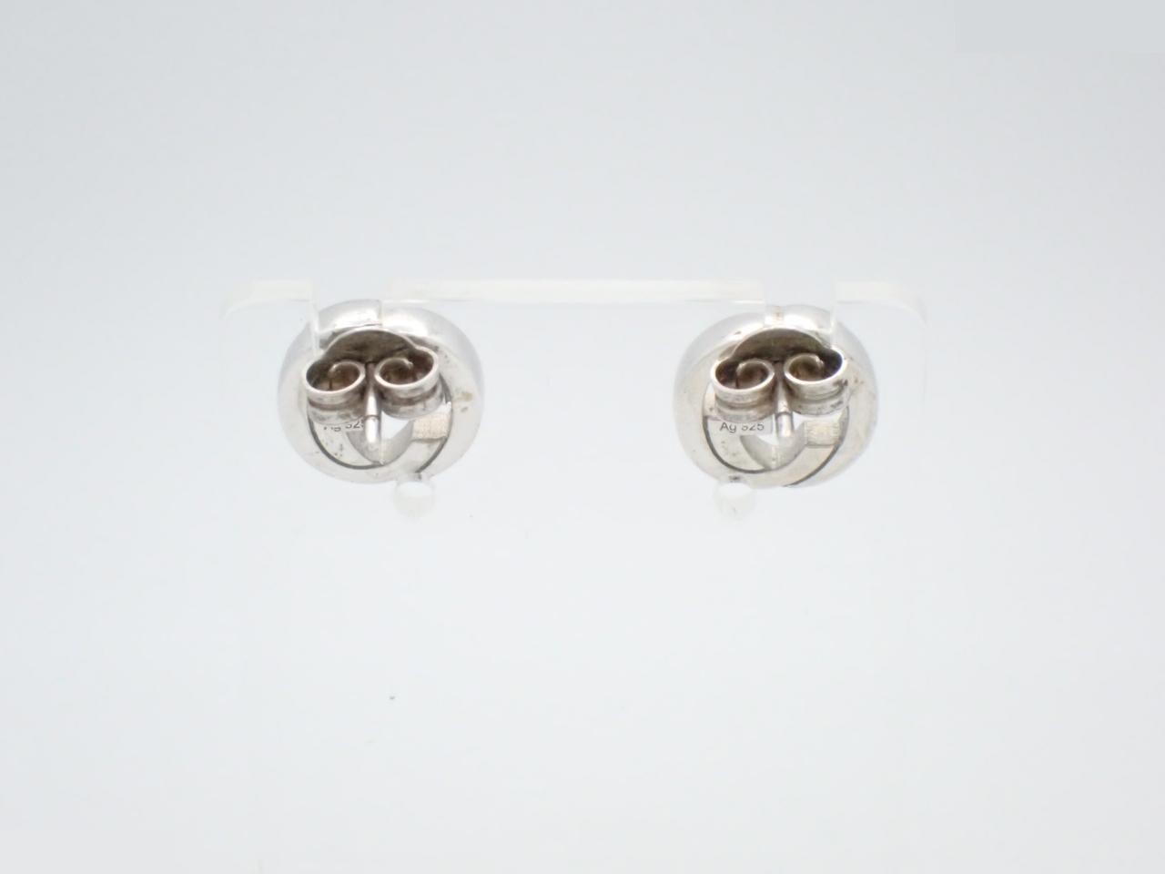 Interlocking Earrings, Ag925/3.4g — view 2