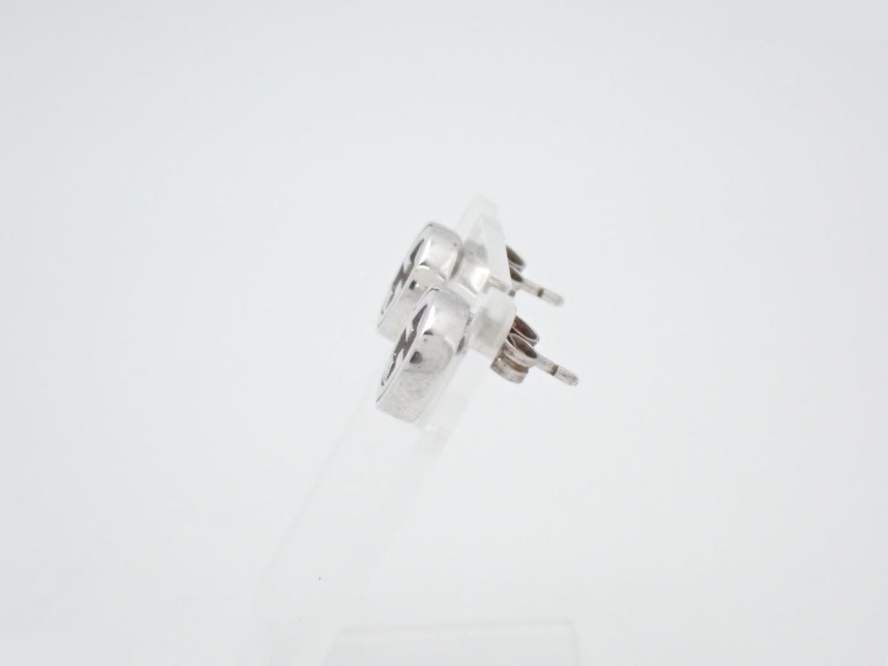 Interlocking Earrings, Ag925/3.4g — view 3
