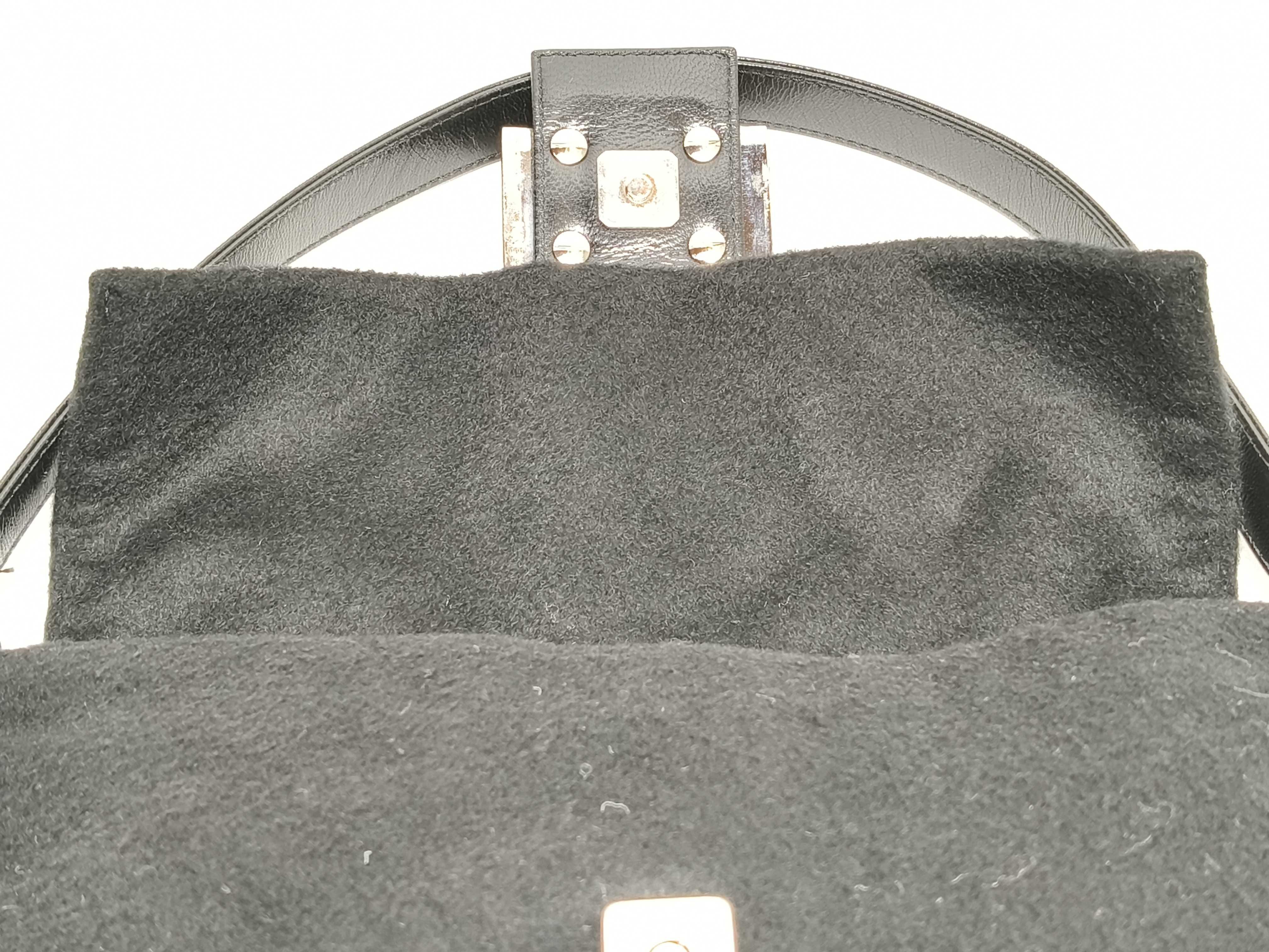 Mamma Fendi Mamma Bucket Cashmere Shoulder Bag — view 8