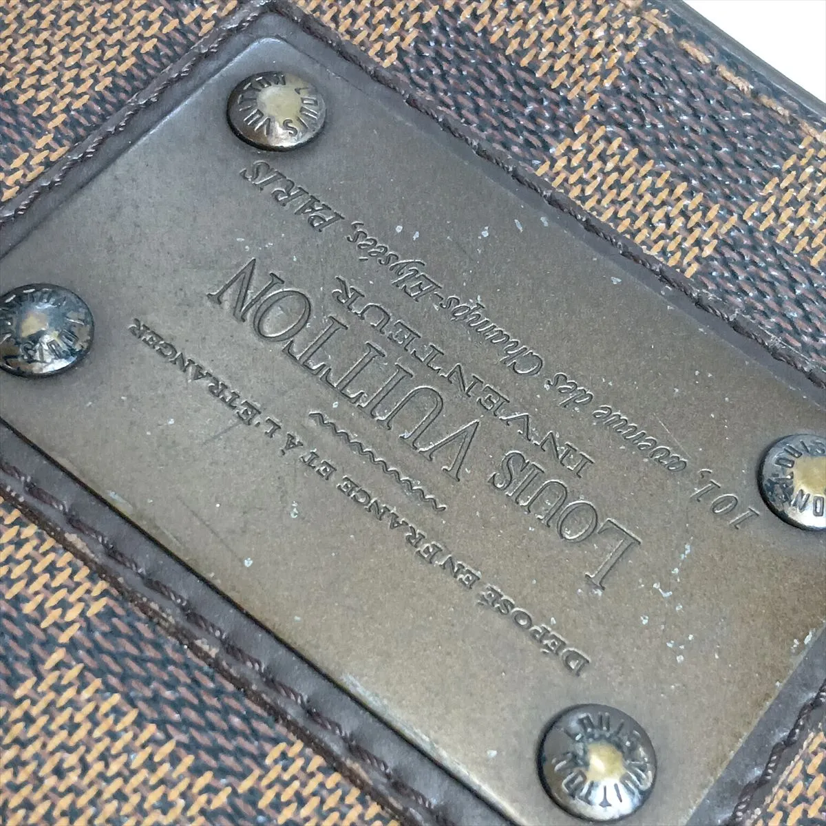 Damier Brooklyn MM N51211 CA2141 Brown — view 10