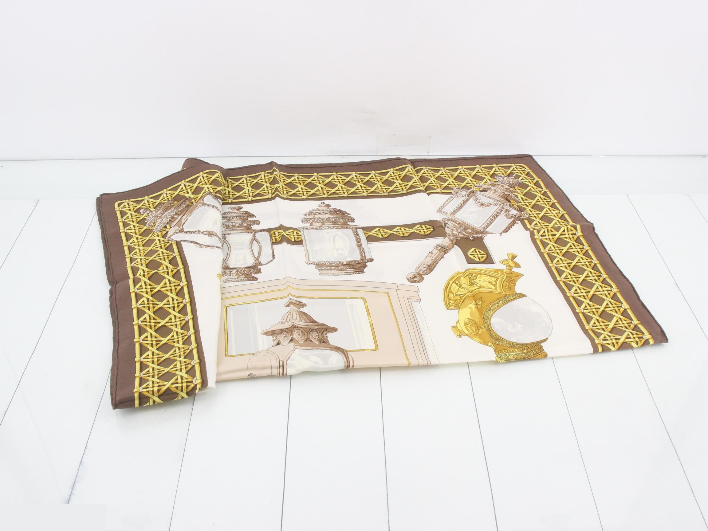 scarf, Carre 90, with tag. — view 3