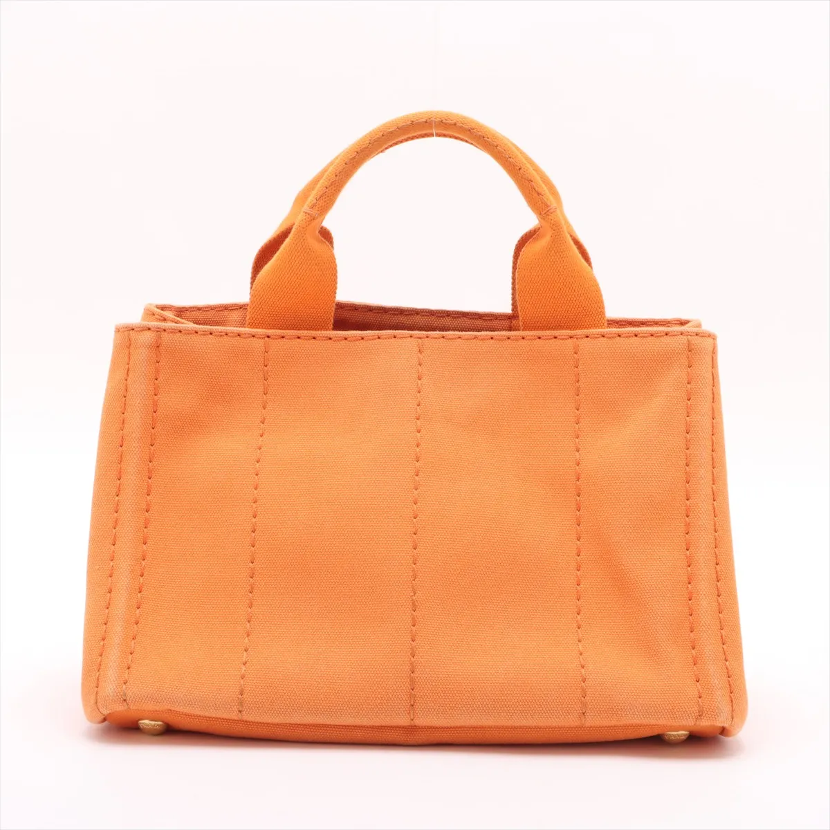 canapa canvas handbag orange — view 2