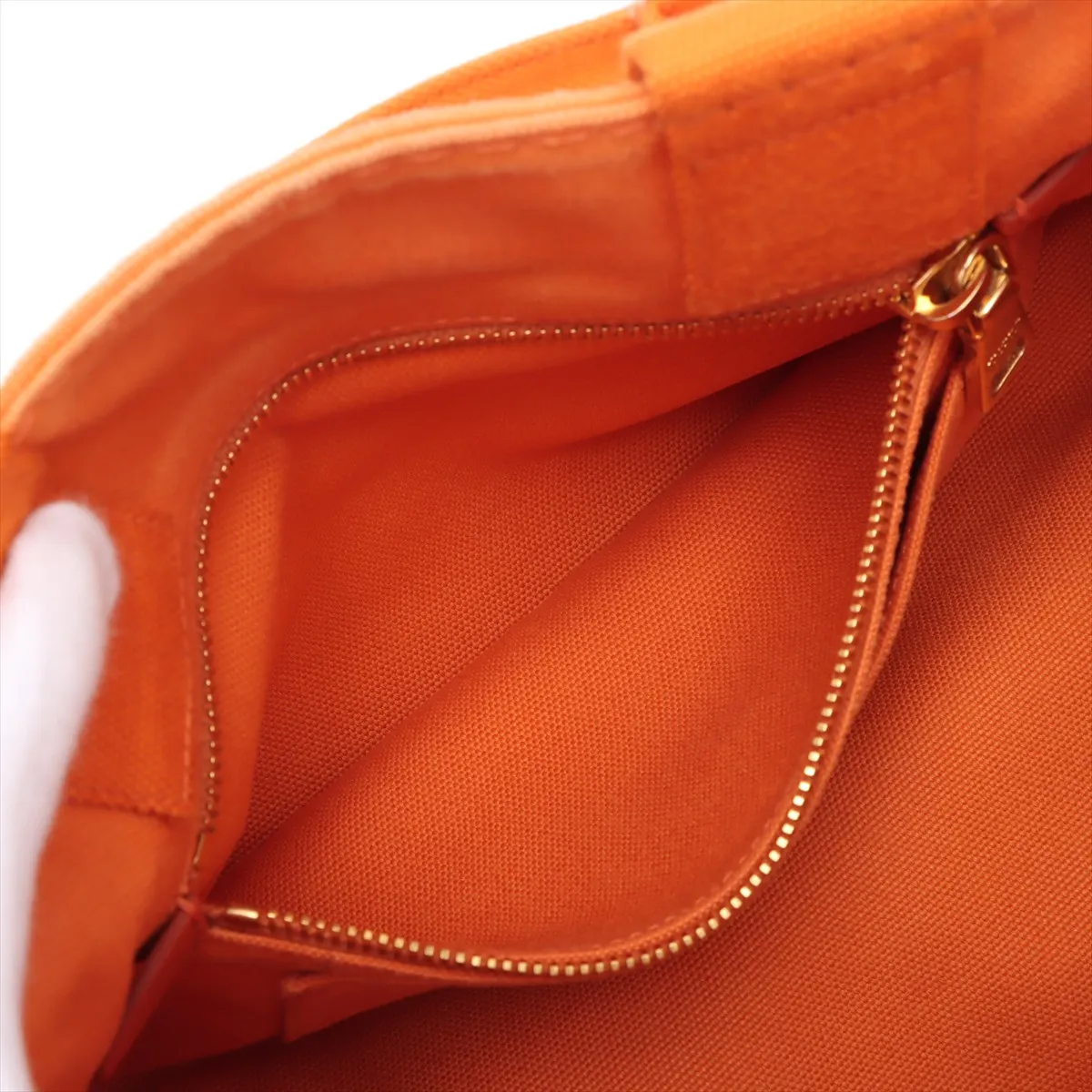 canapa canvas handbag orange — view 8