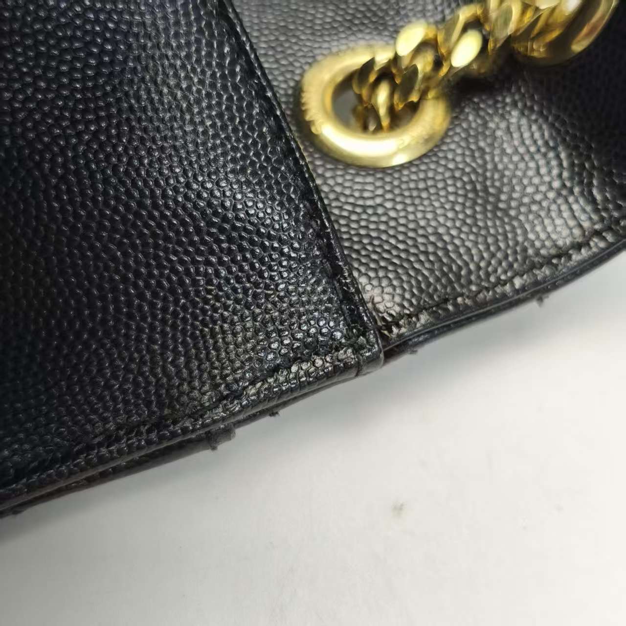 【*Shipped from: China*】Yves Saint Laurent Envelope Leather Shoulder Bag — view 12