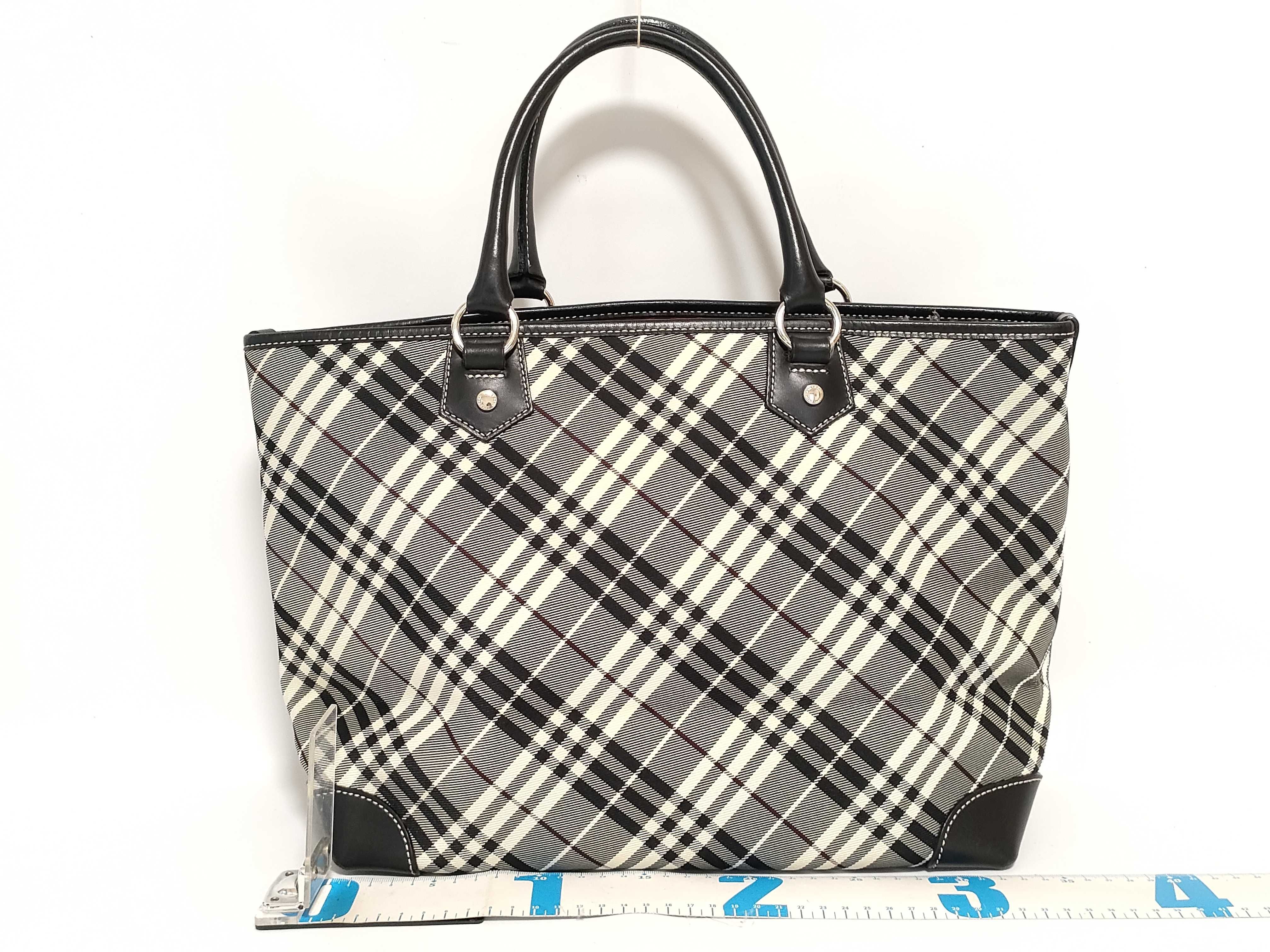 tote bag, Nova check tote bag — view 2