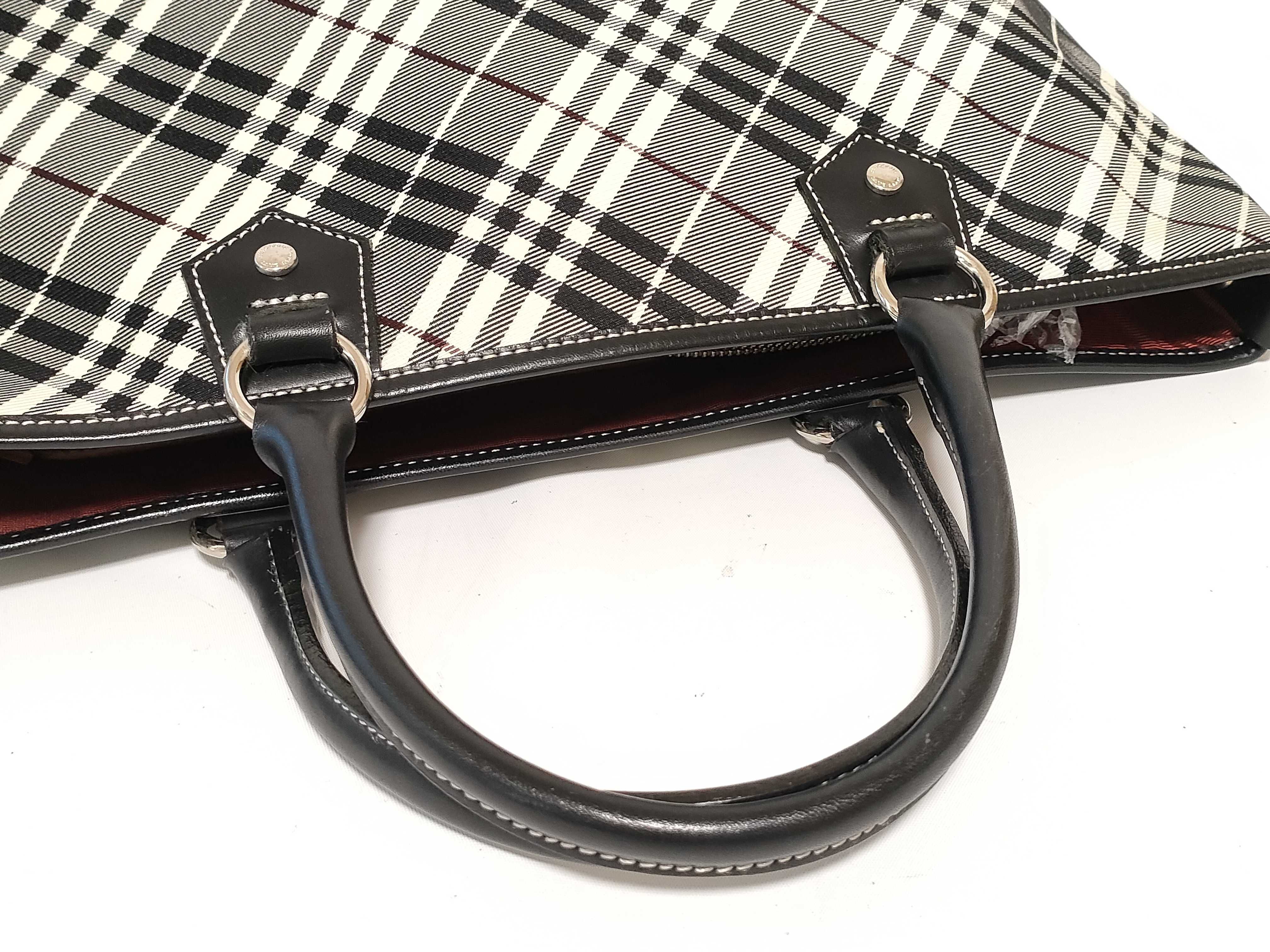 tote bag, Nova check tote bag — view 3