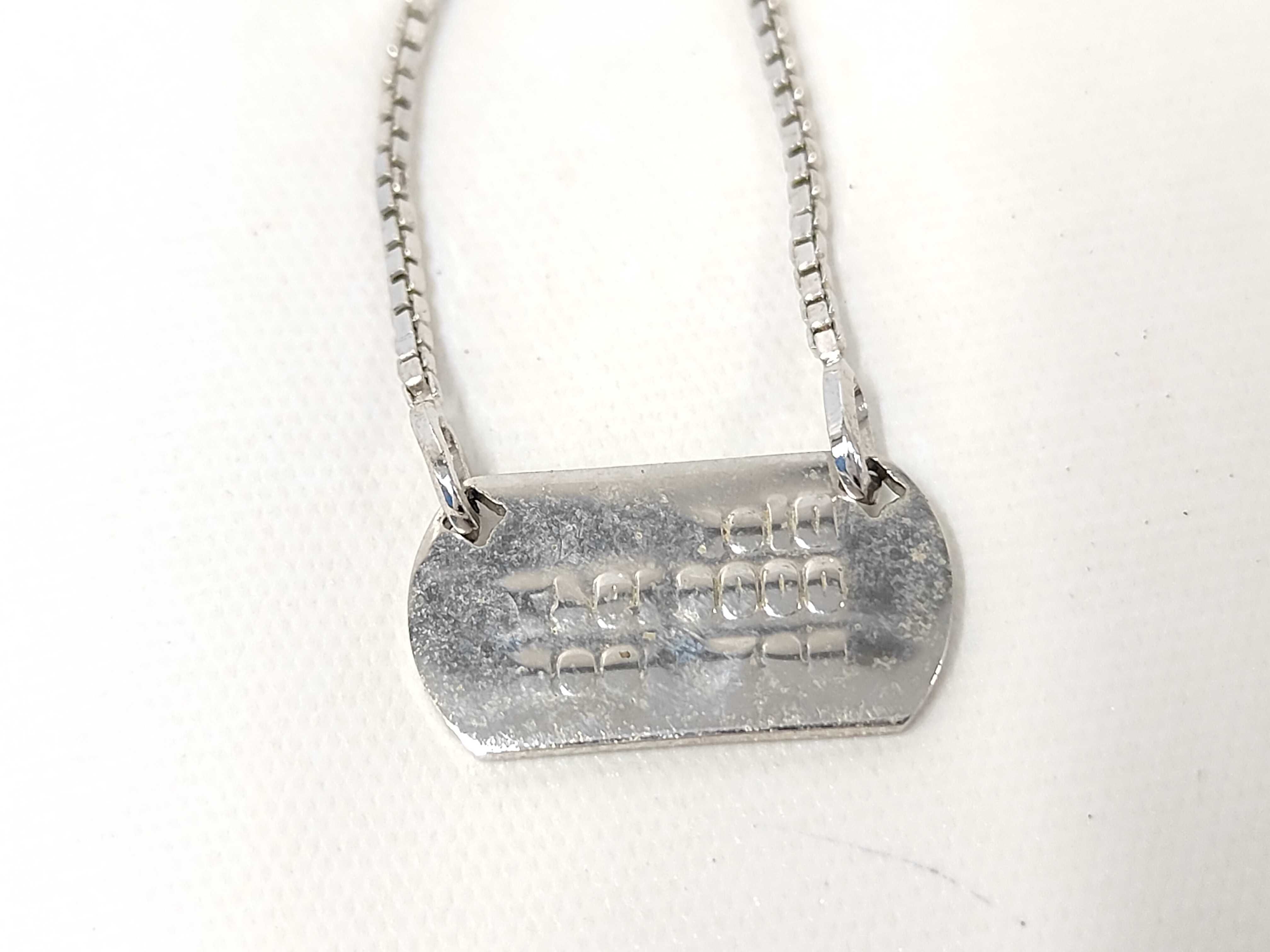 Christian / Dog Tag / Necklace / Plated Necklace — view 2