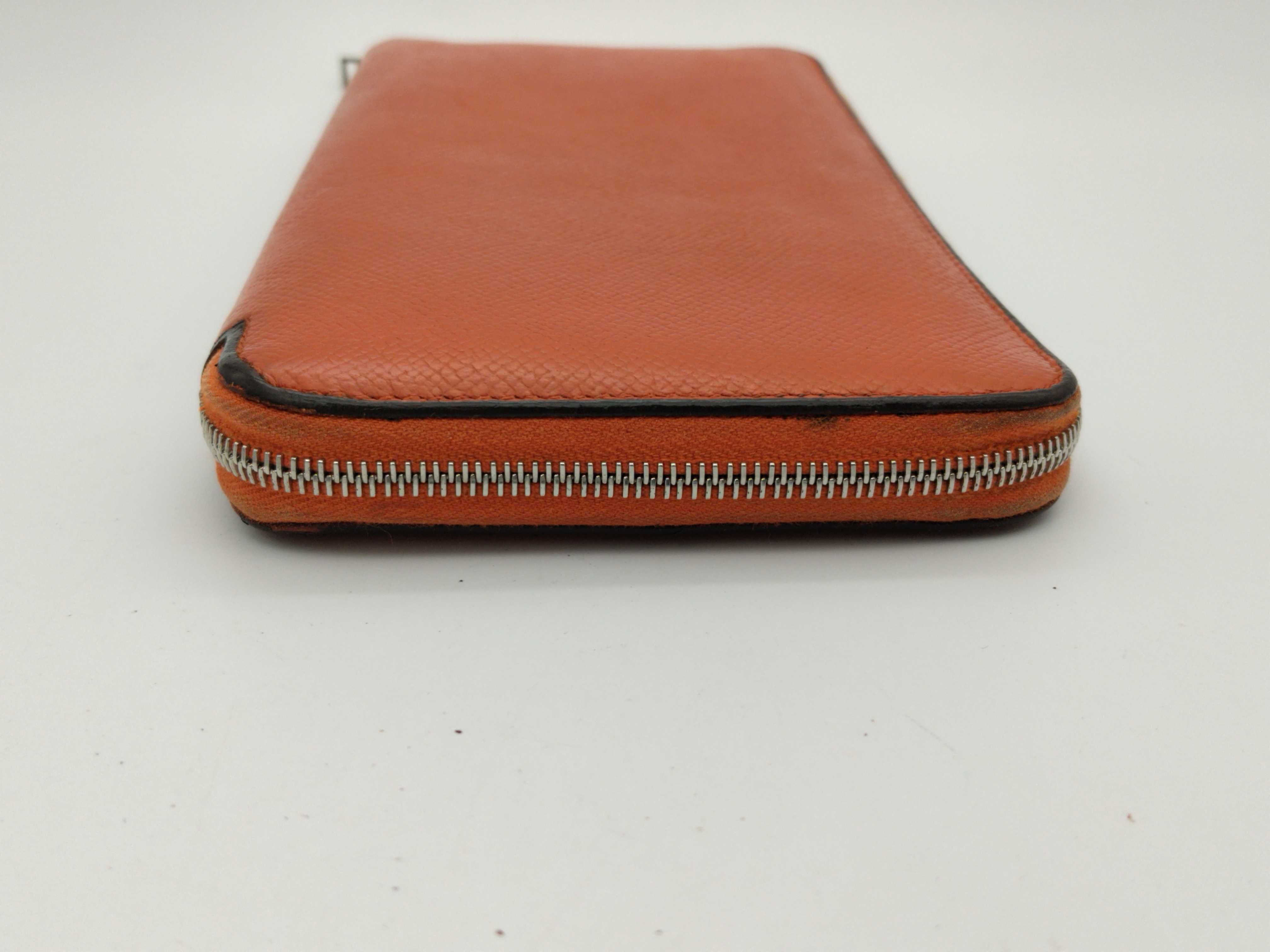 Azap wallet, Hermes wallet, Azap Long Silk In, orange wallet — view 5