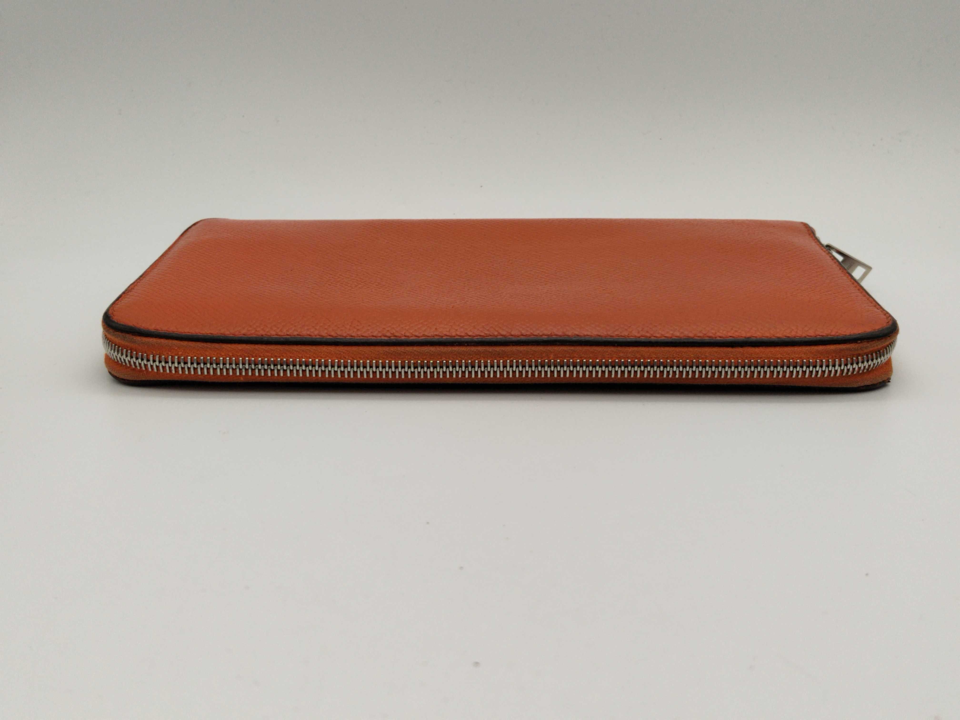 Azap wallet, Hermes wallet, Azap Long Silk In, orange wallet — view 6