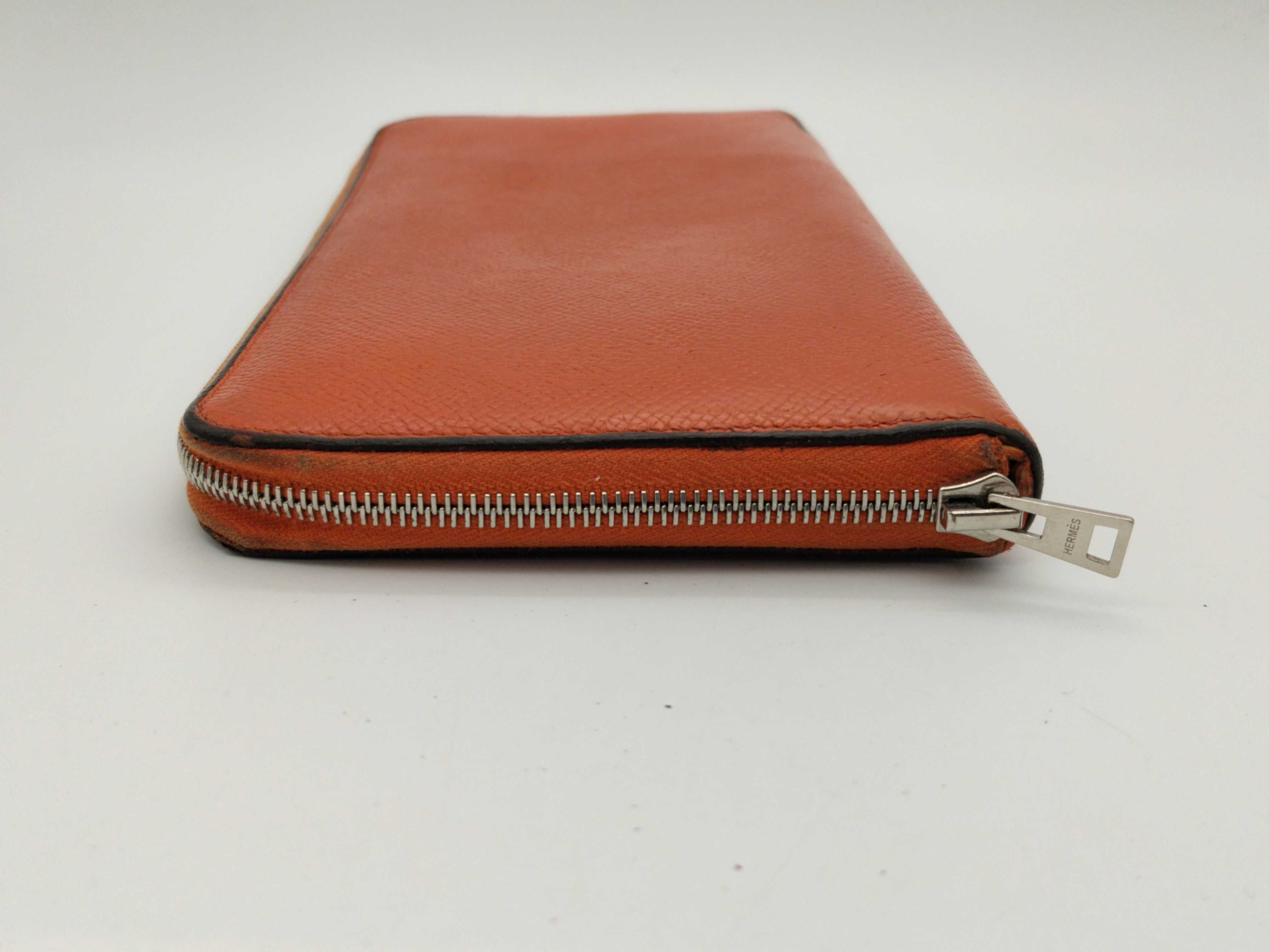 Azap wallet, Hermes wallet, Azap Long Silk In, orange wallet — view 7