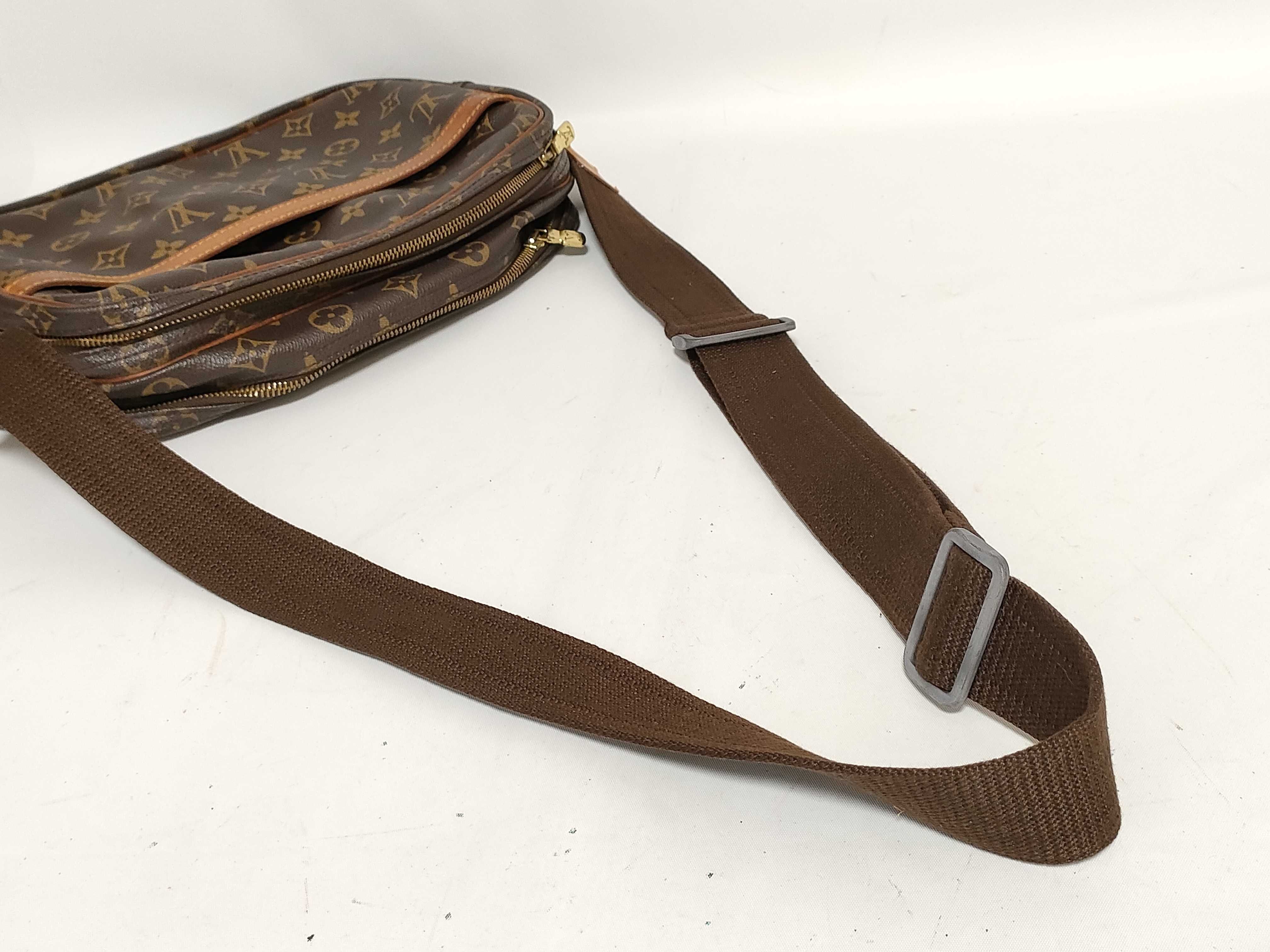 Monogram Louis Vuitton Monogram Reporter PM Shoulder Bag — view 3