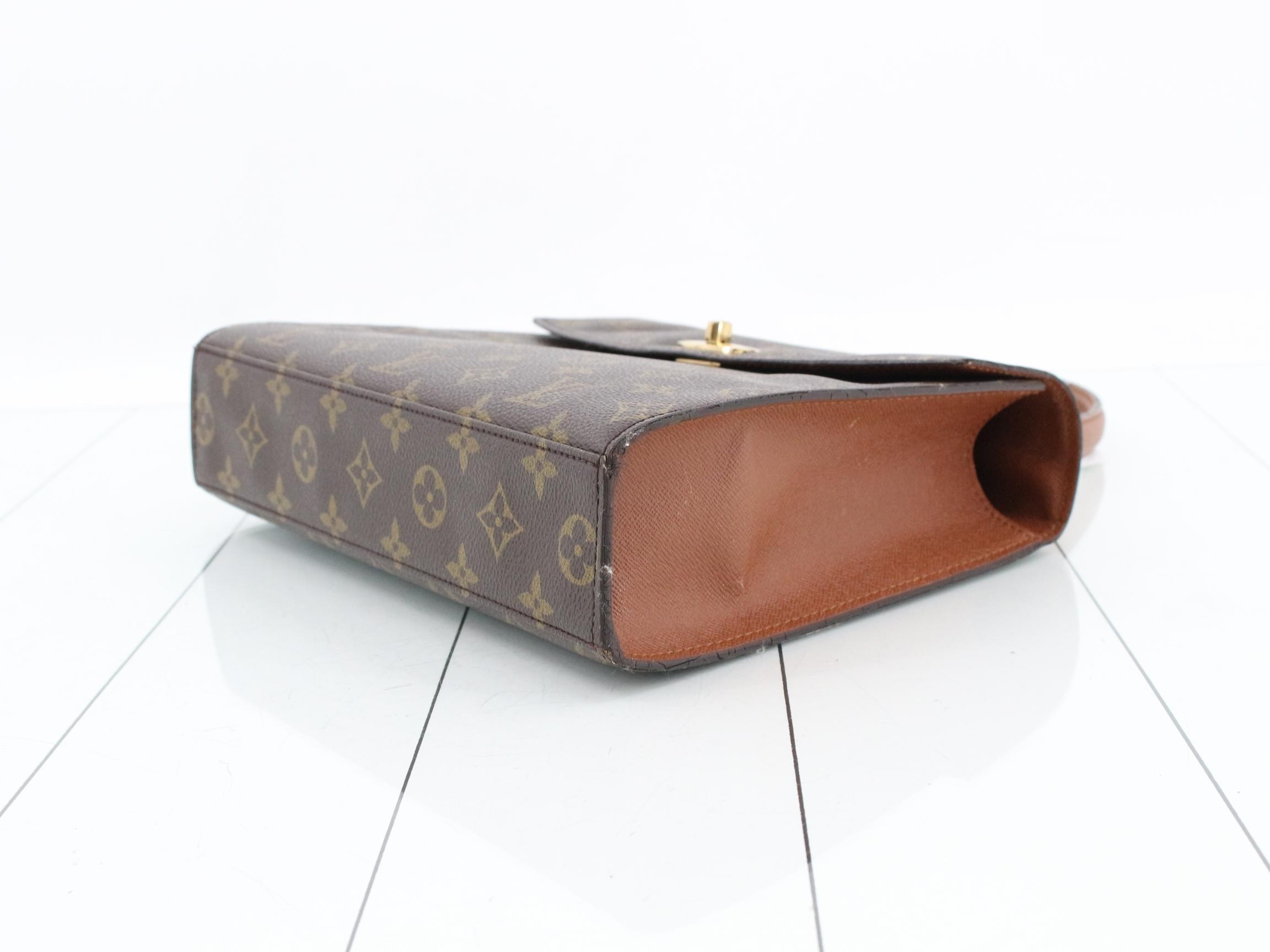 Handbag, Malesherbes Monogram, M51379, Leather — view 6