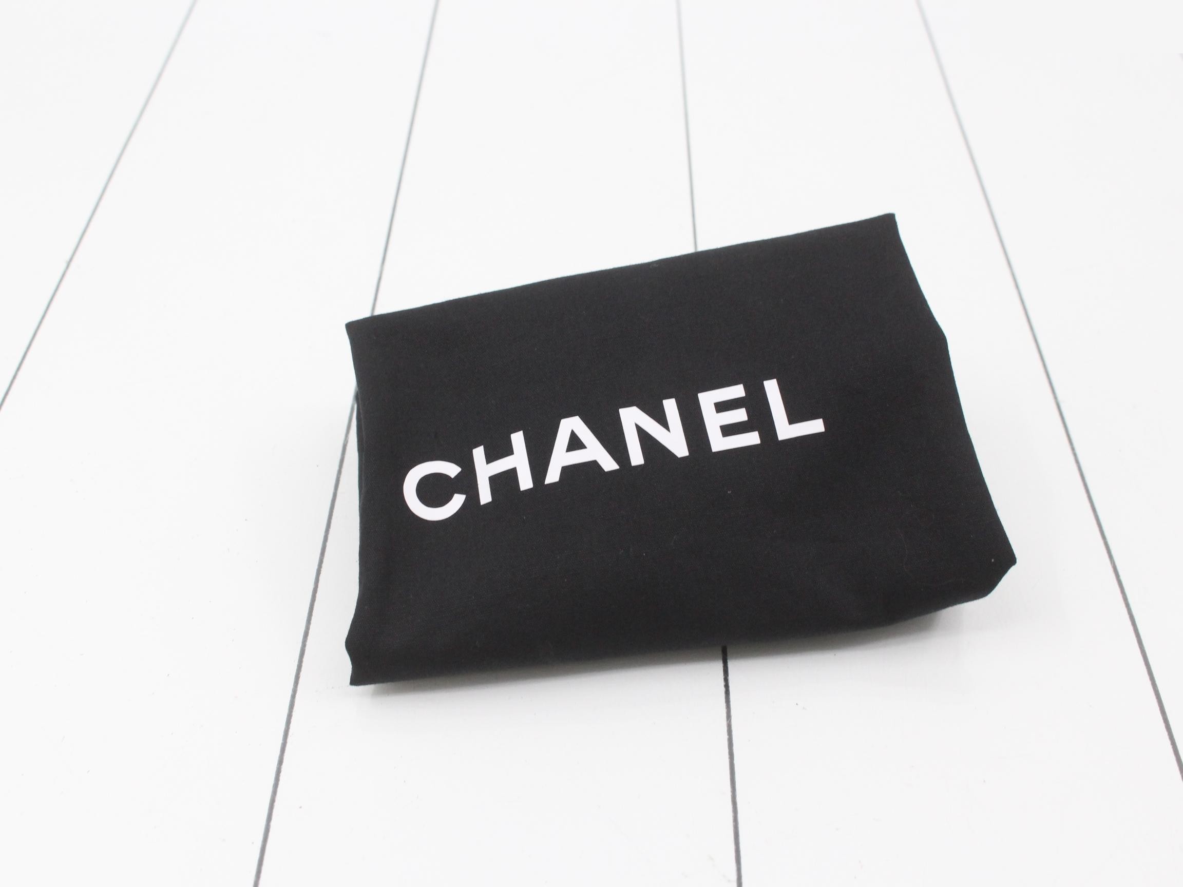 Matelassé Leather Chain Shoulder Bag, Black — view 7