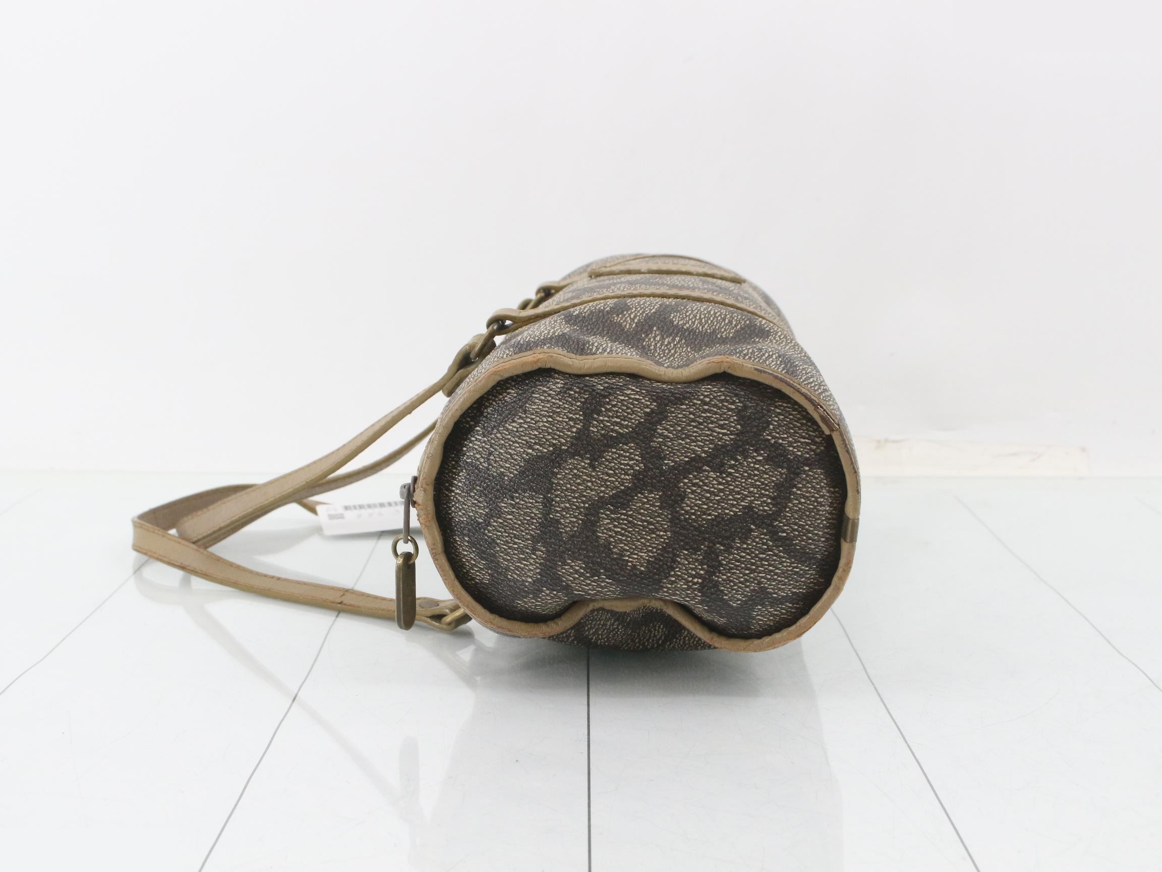 PVC/Leather Giraffe Pattern Handbag — view 4