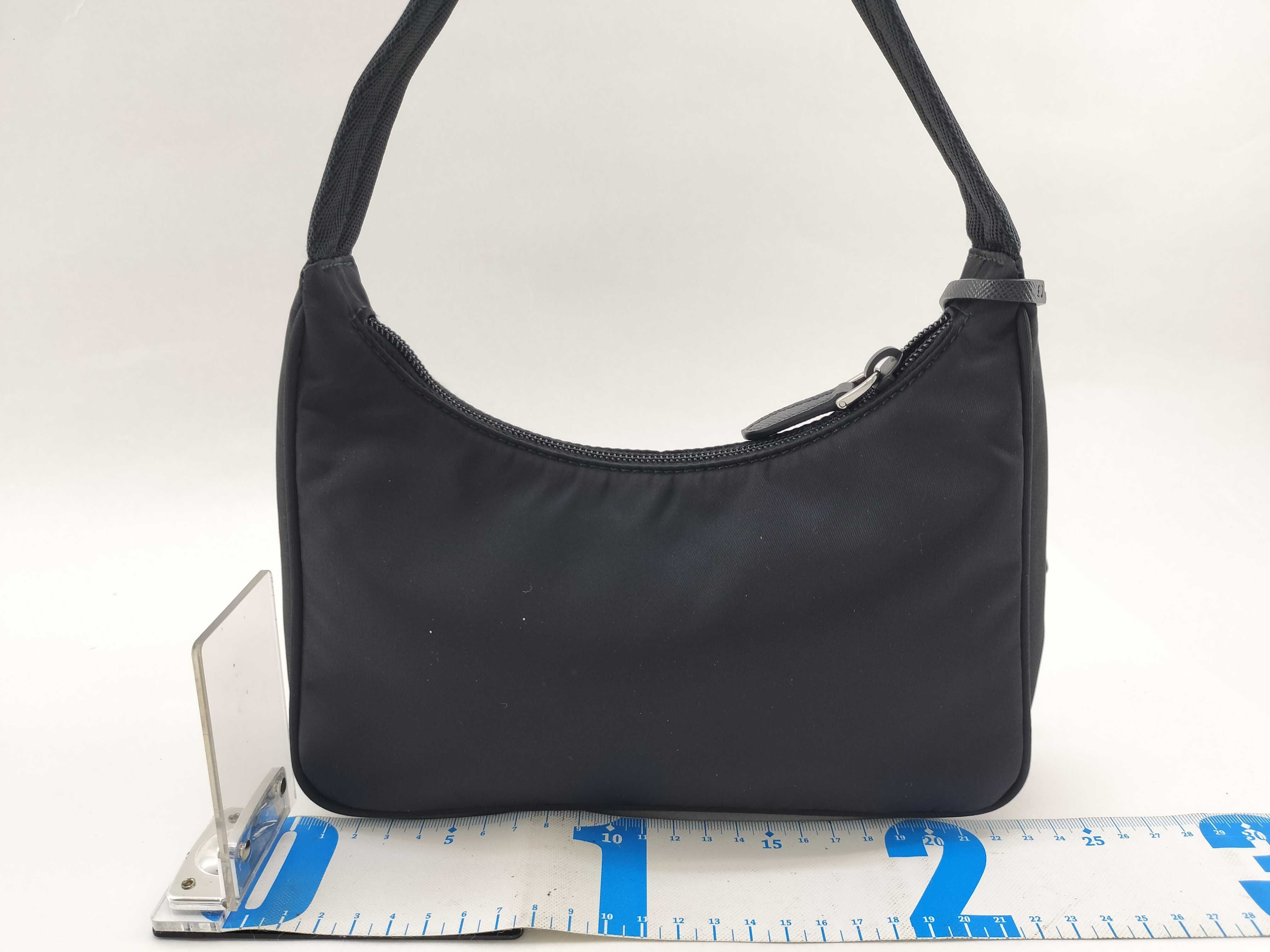 Nylon Prada Tessuto Nylon Handbag Black MV515 Handbag — view 2