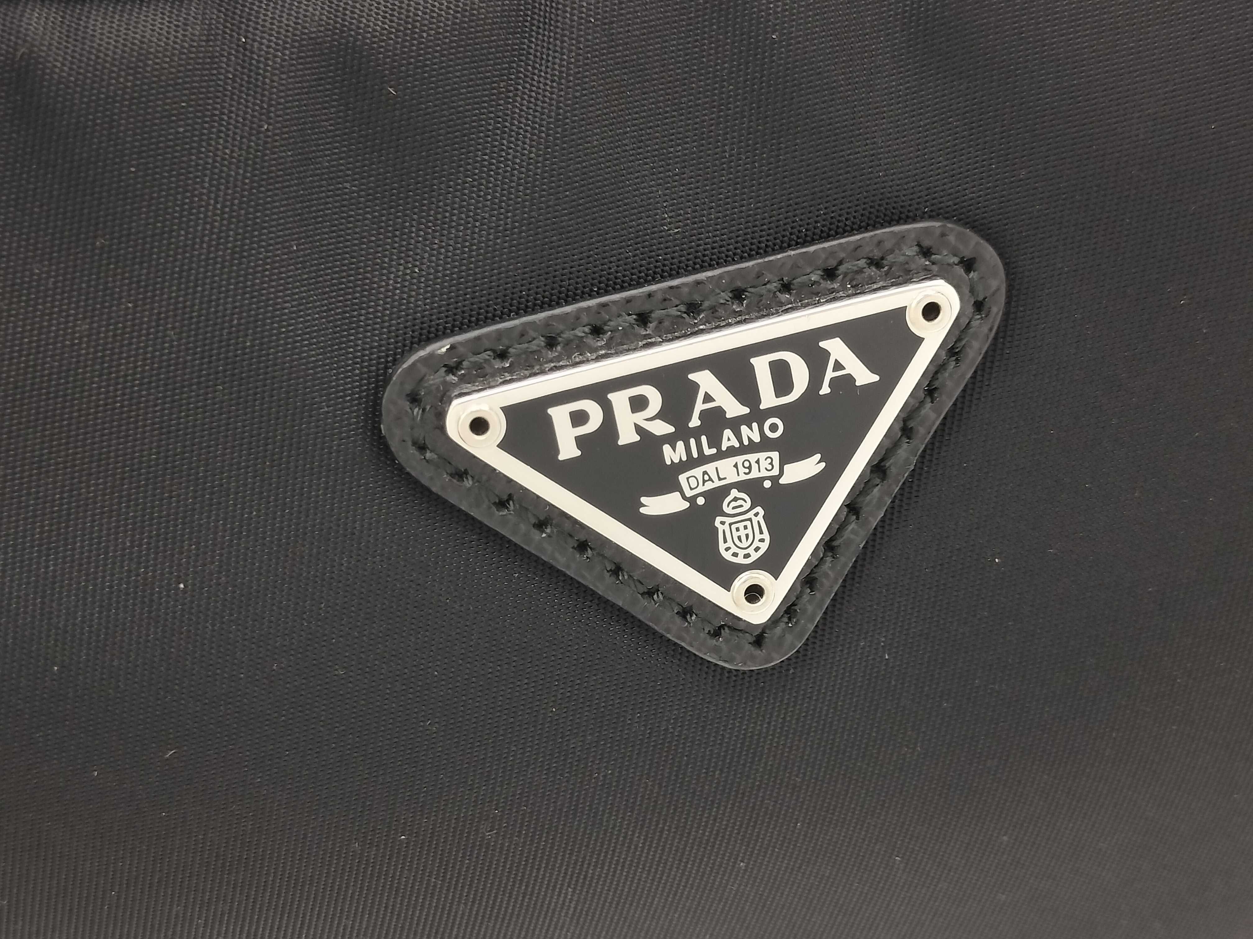 Nylon Prada Tessuto Nylon Handbag Black MV515 Handbag — view 11