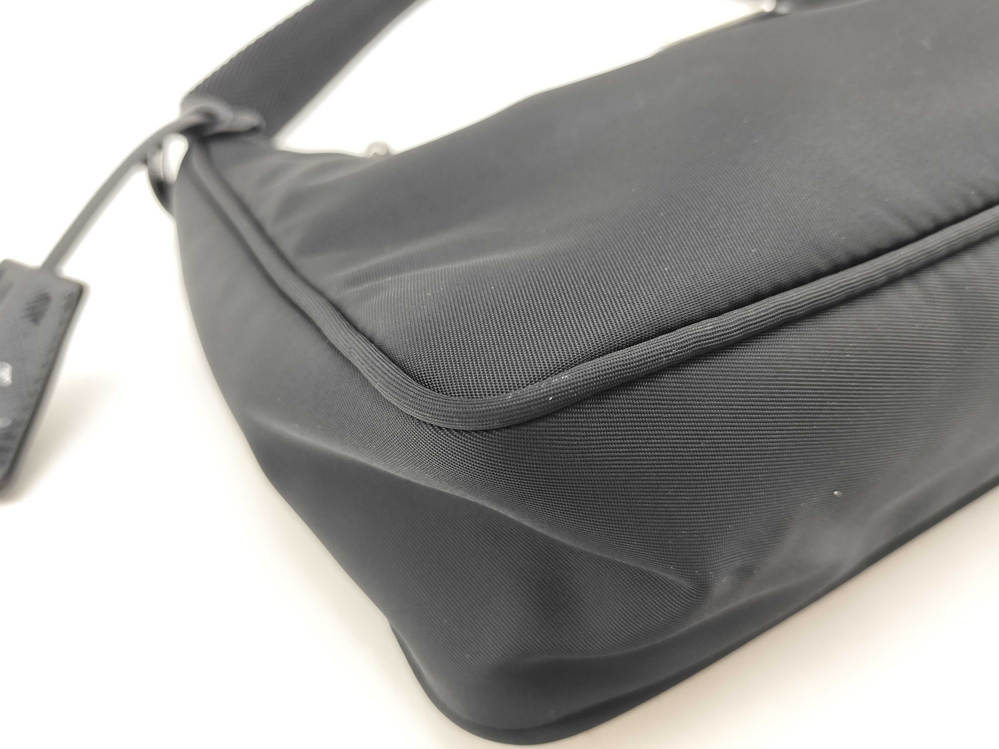 Nylon Prada Tessuto Nylon Handbag Black MV515 Handbag — view 5